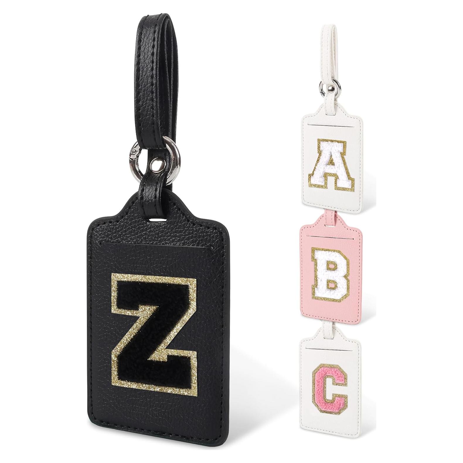 Etiquetas de Equipaje Personalizadas Iqimott - Cuero PU, 2 Pzas