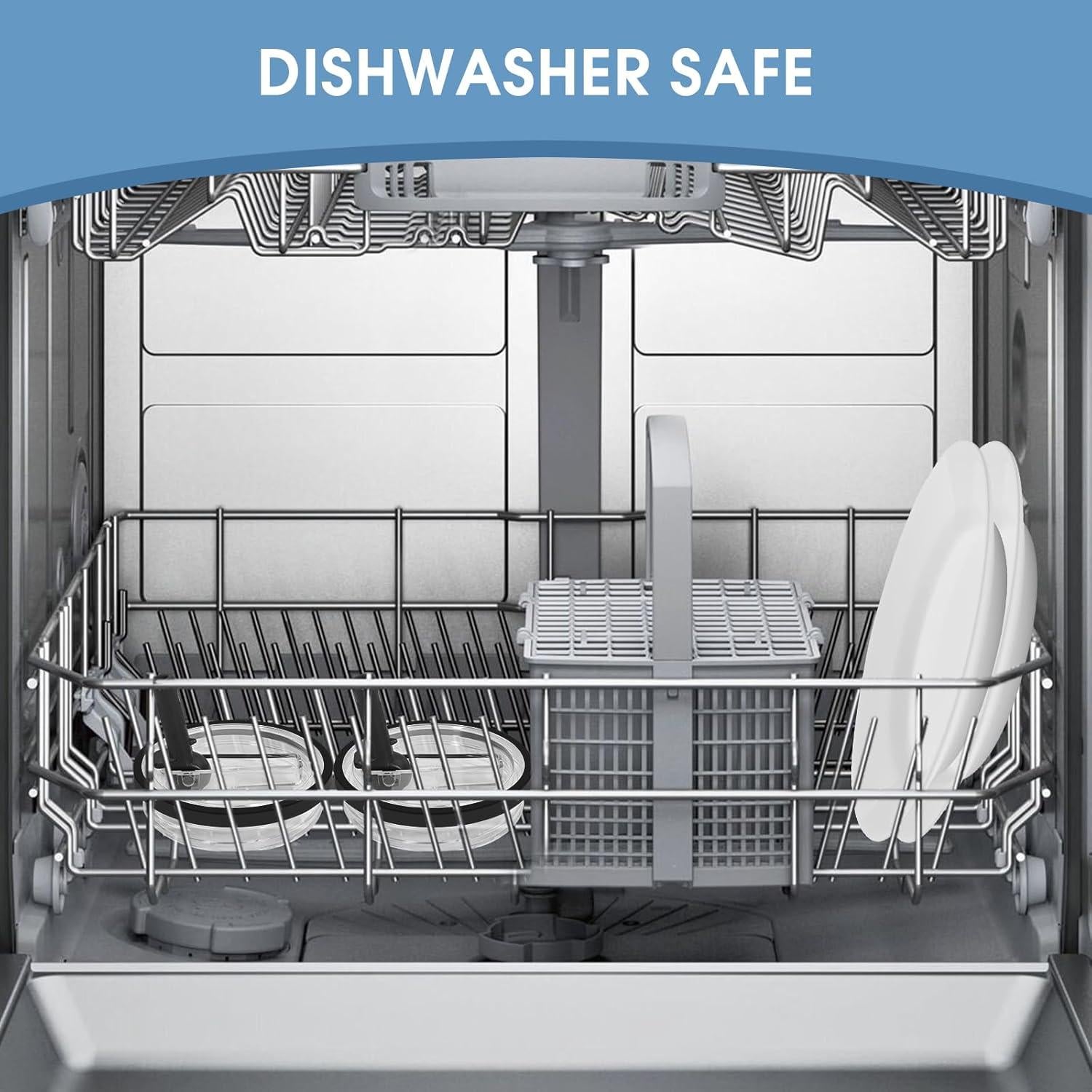 Tapa a Prueba de Fugas con Popote Plegable Pispoer 40 oz - Negro 2 Pack