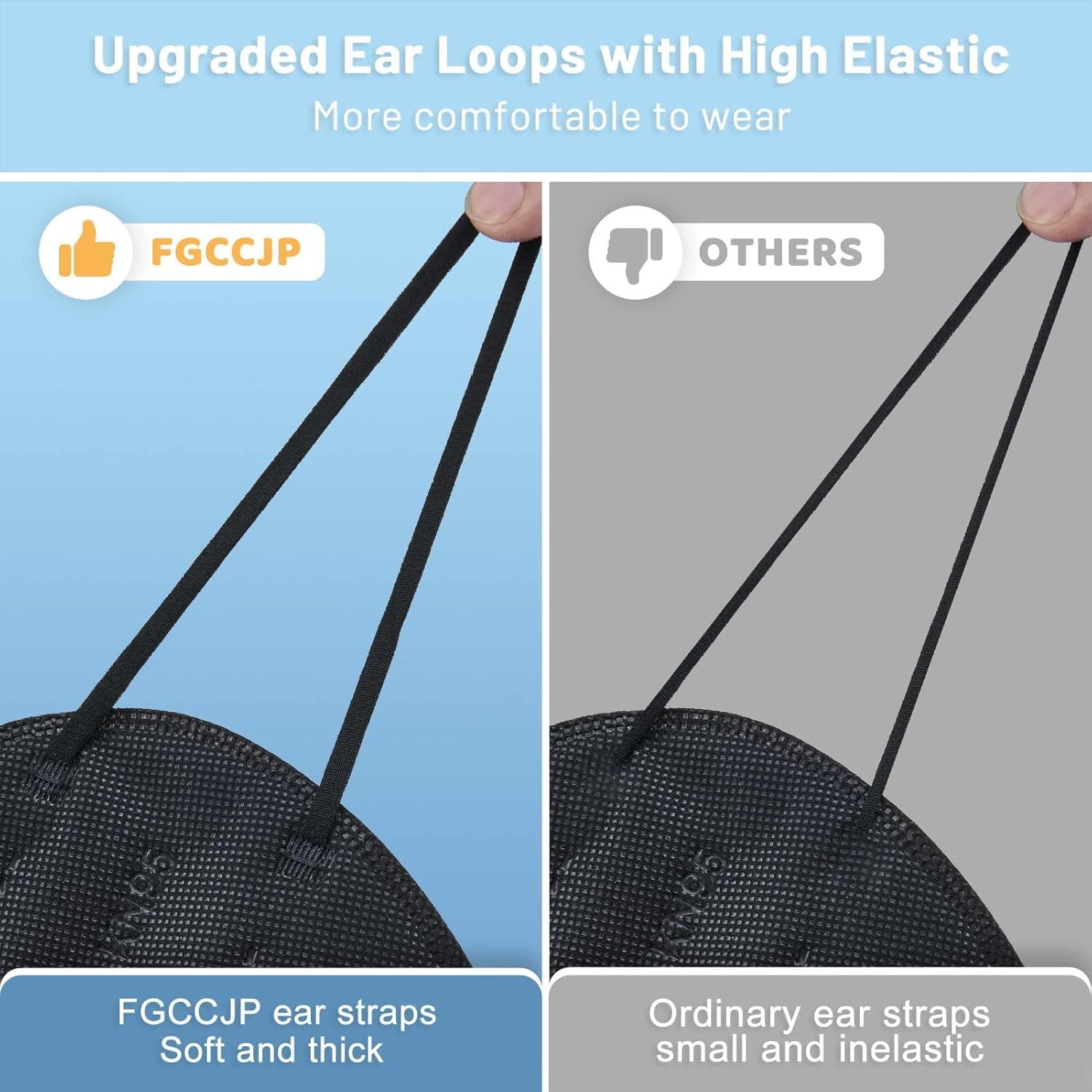 Mascarillas Desechables KN95 30 Piezas FGCCJP Filtración >95%