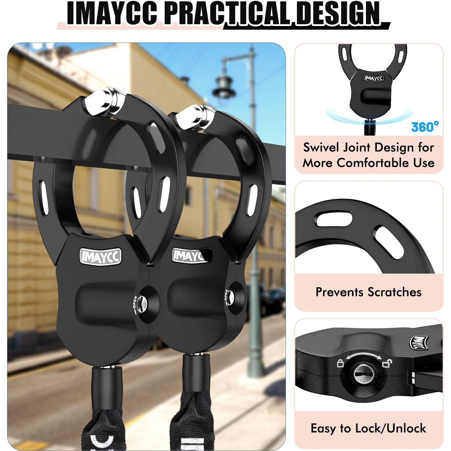 Candado Antirrobo IMAYCC para Scooter 94 cm Resistente