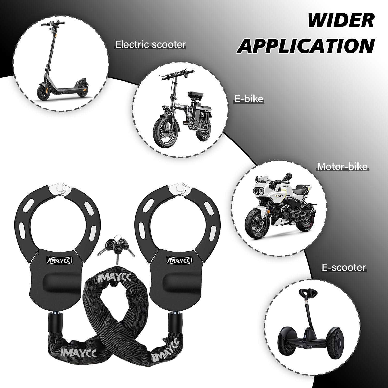 Candado Antirrobo IMAYCC para Scooter 94 cm Resistente