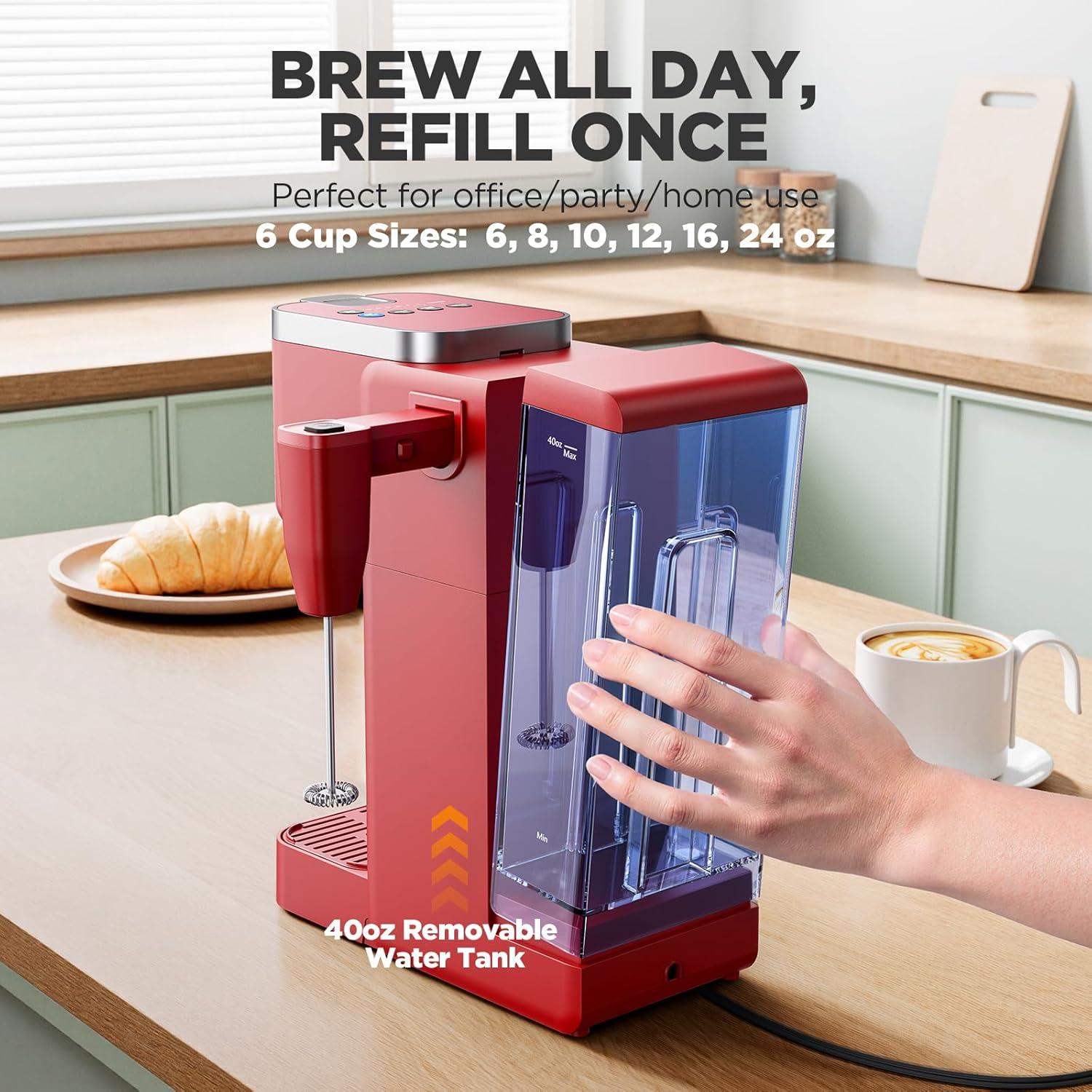 Máquina de café Tastyle K330MF con espumador de leche 2.2kg