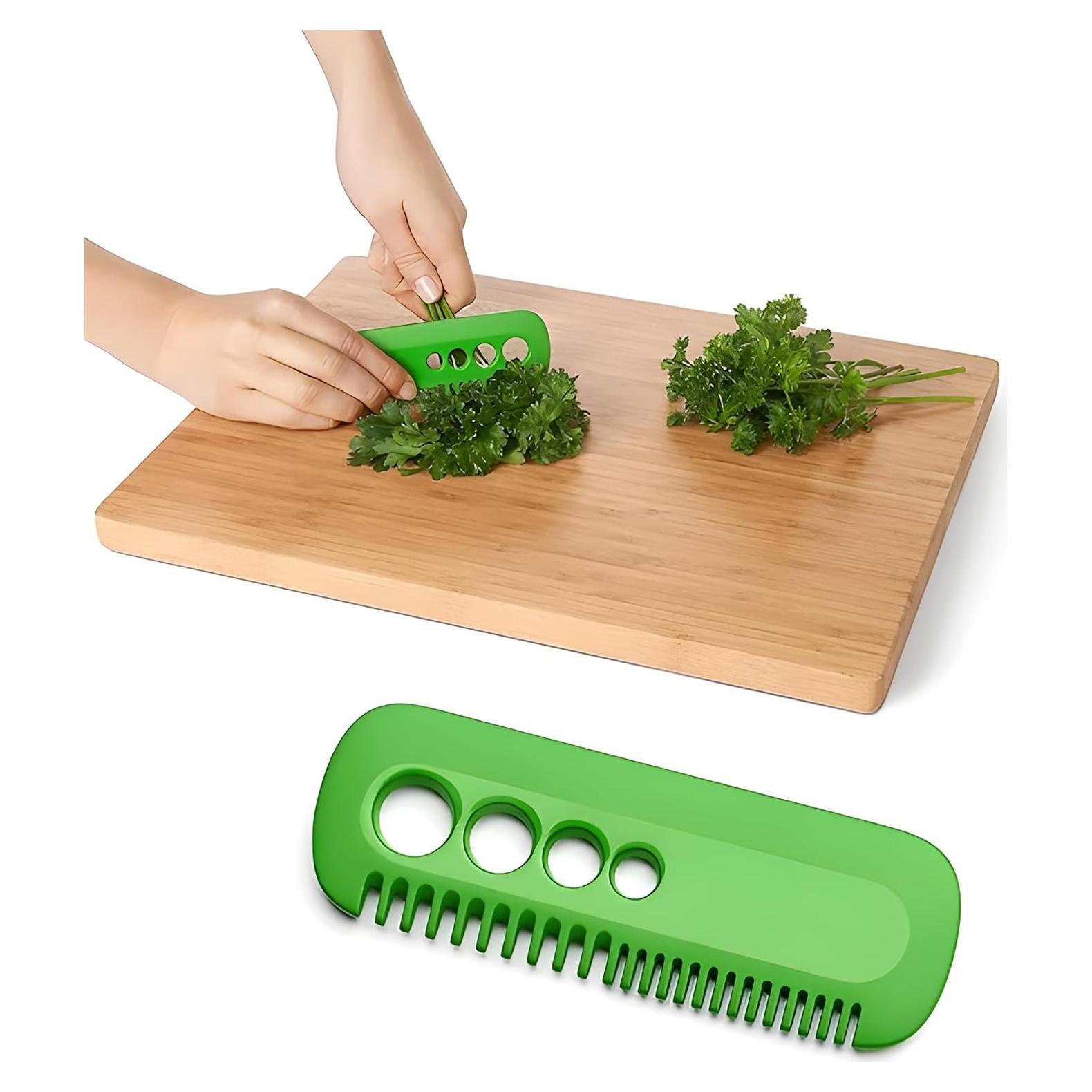 Deshojador de Hierbas SPRINT4DEALS - Mango Ergonómico Verde