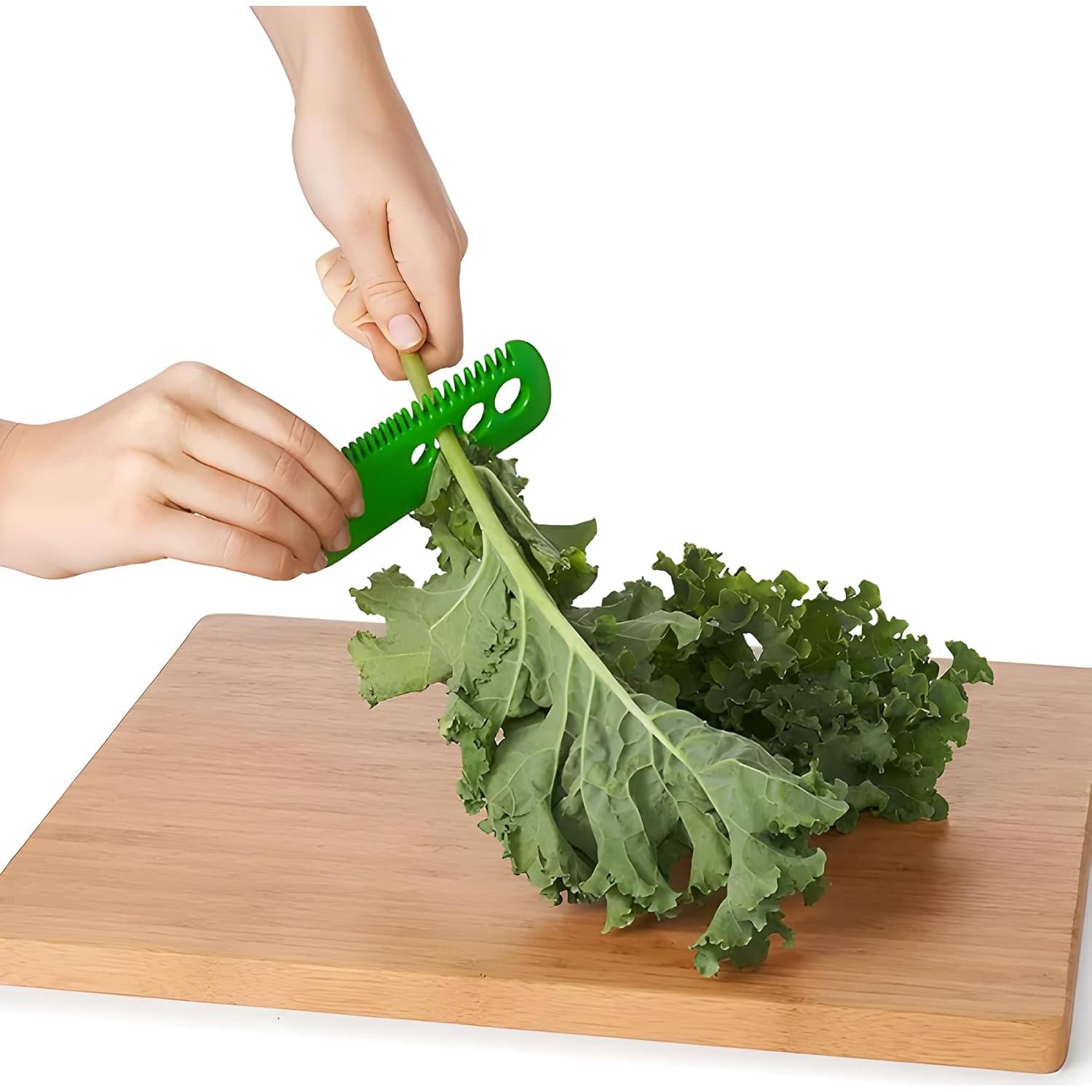 Deshojador de Hierbas SPRINT4DEALS - Mango Ergonómico Verde