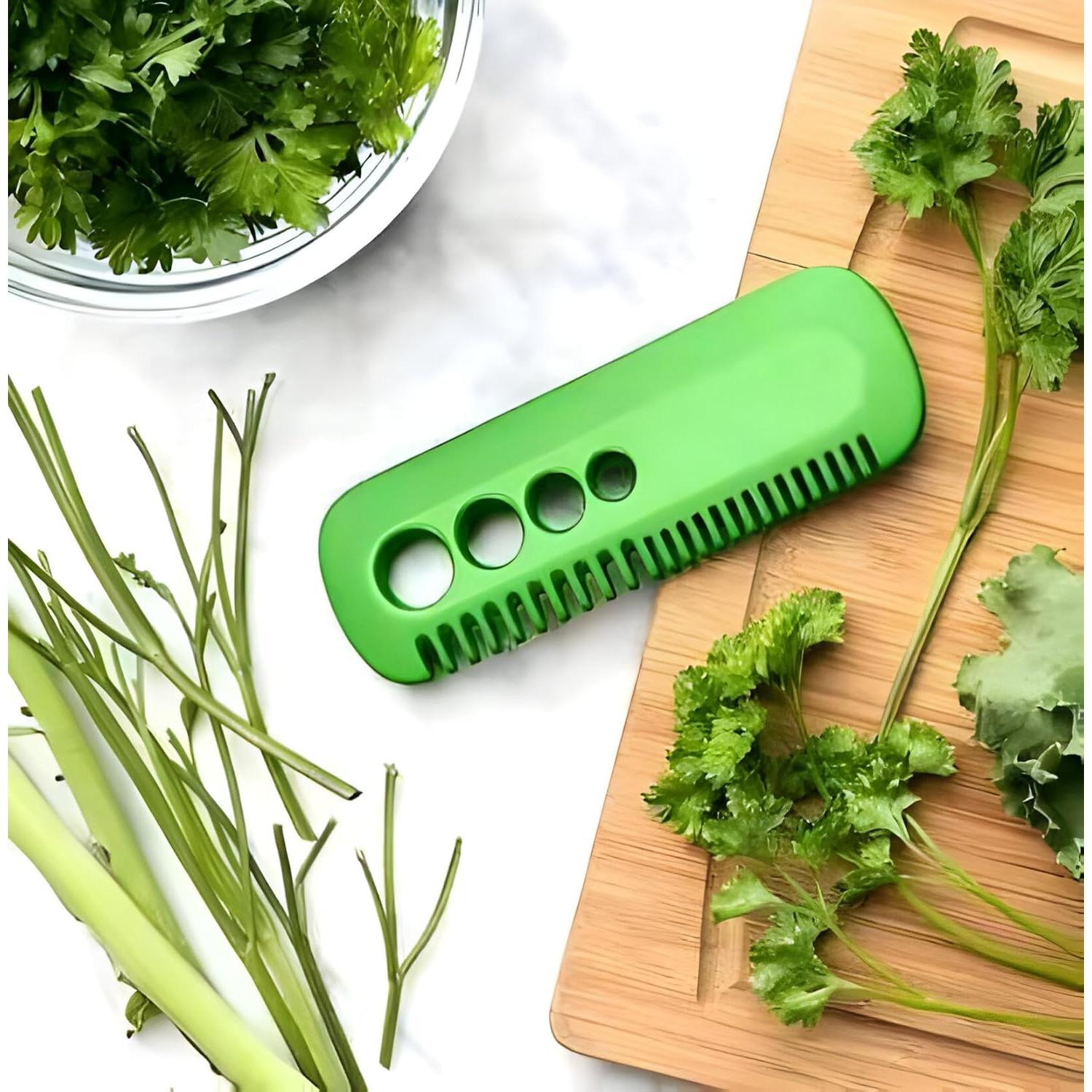 Deshojador de Hierbas SPRINT4DEALS - Mango Ergonómico Verde