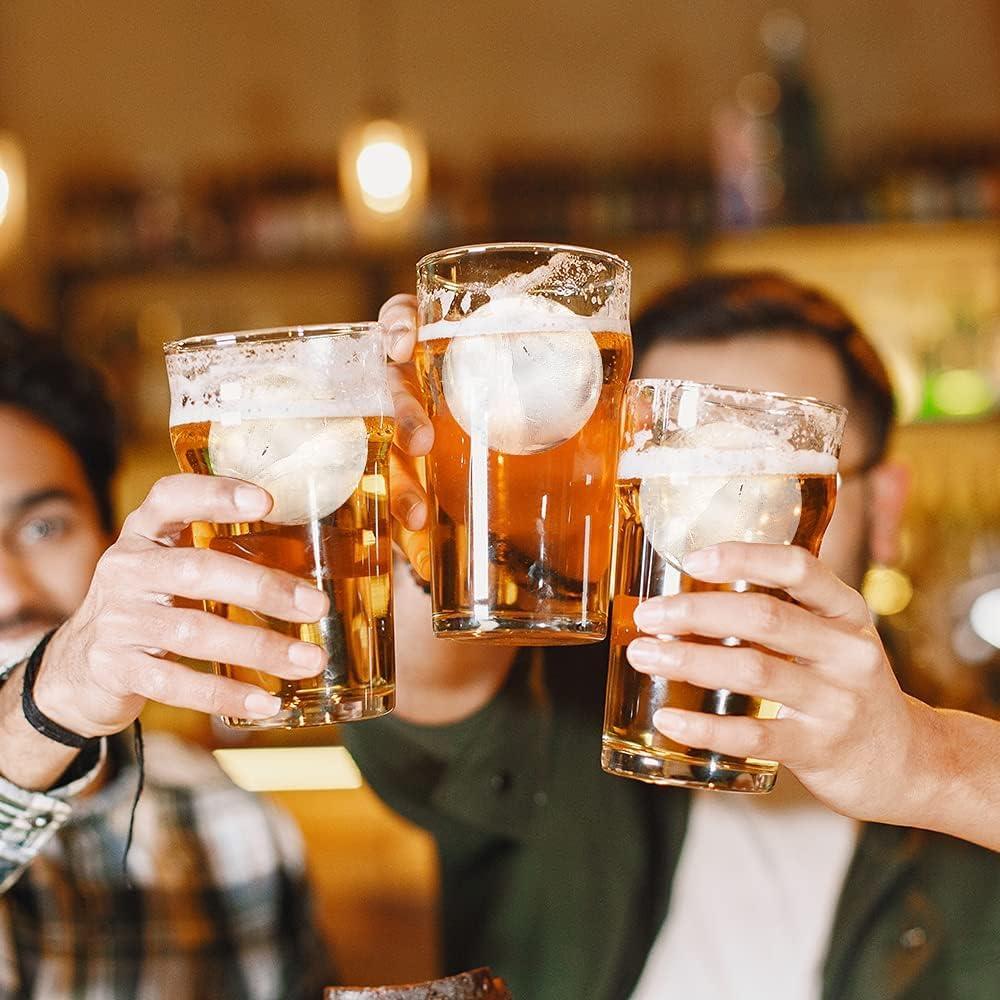 Molde de Hielo Redondo DOXISHRUKY de Silicona 6 bolas 4.5cm