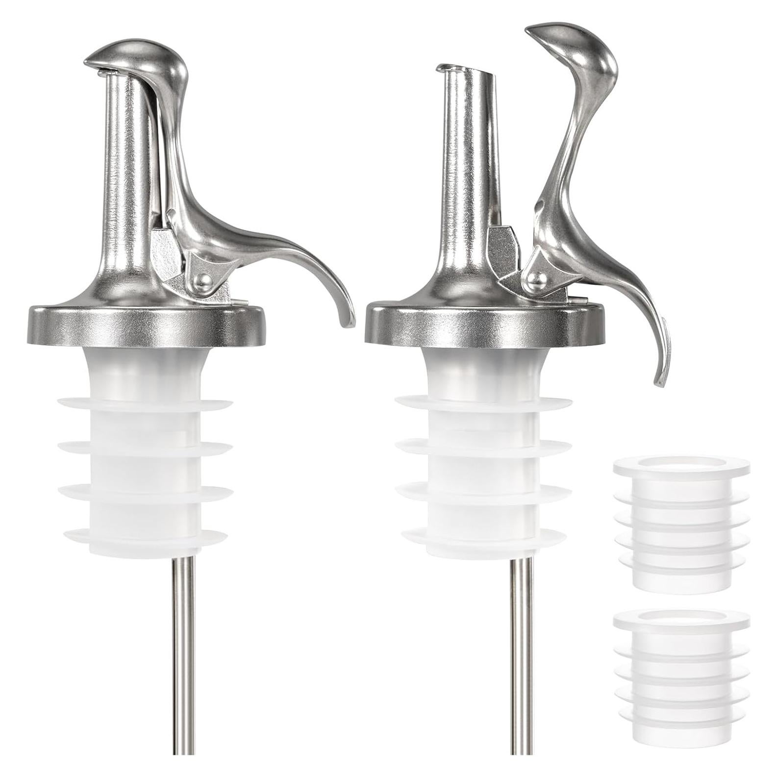 Vertedores de Botellas de Licor Lu-lupour 3 en 1 con Sellado Automático