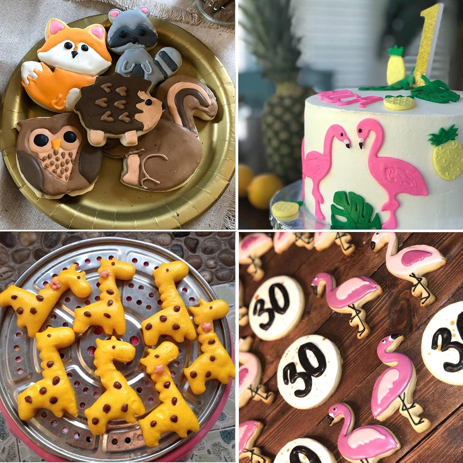 Juego de Cortadores de Galletas de Animales FACATH - 12 Piezas