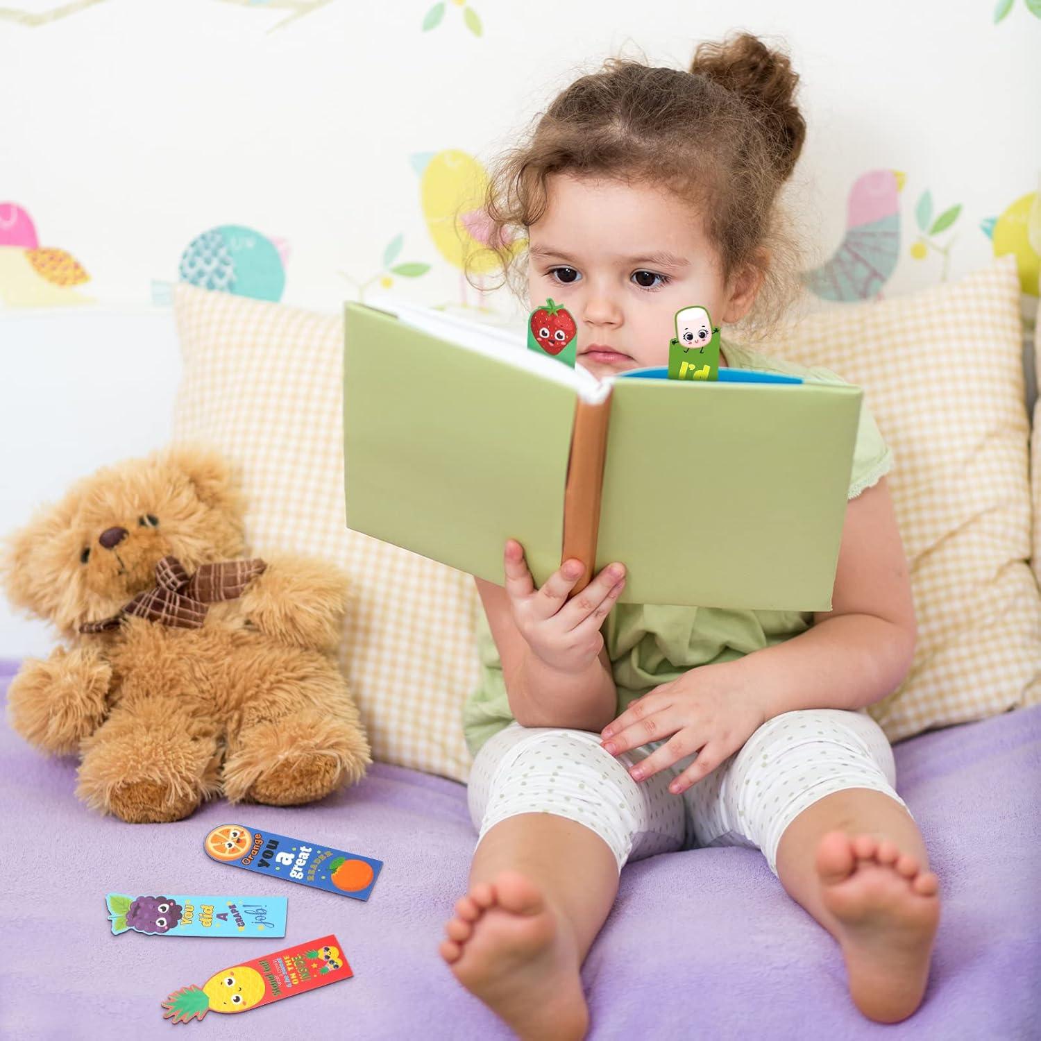 Marcadores de Libros Aromatizados Geyee - 144 Piezas, 24 Estilos