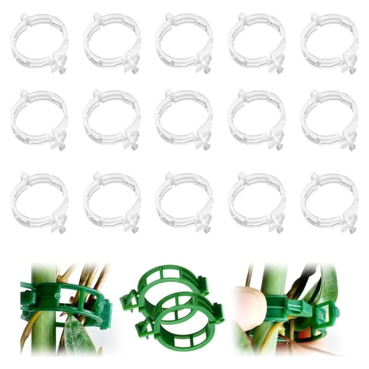 Clips de Soporte para Plantas Trepadoras Kerrtoa - 50 Unidades