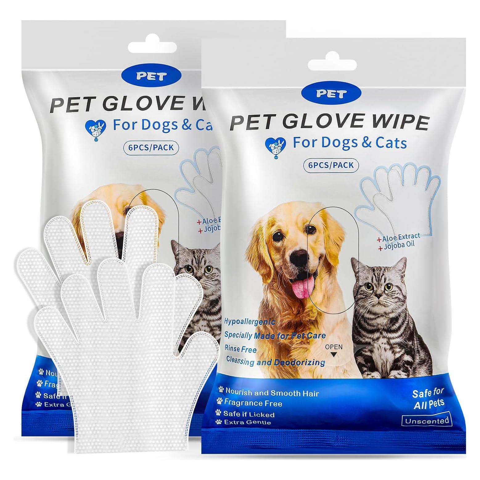 Toallitas de Lavado para Mascotas CLGTTBF 12 Pcs Seguras