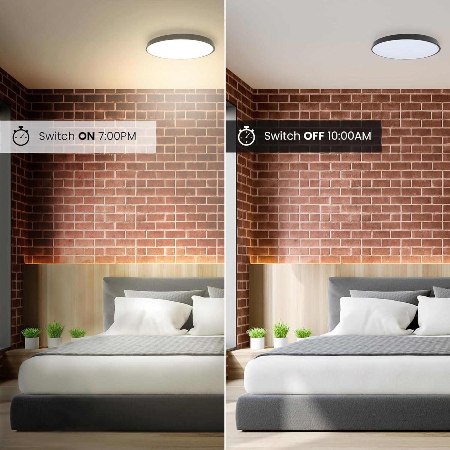 Luz de Techo Inteligente Feit Electric 30W RGBW 38,1 cm