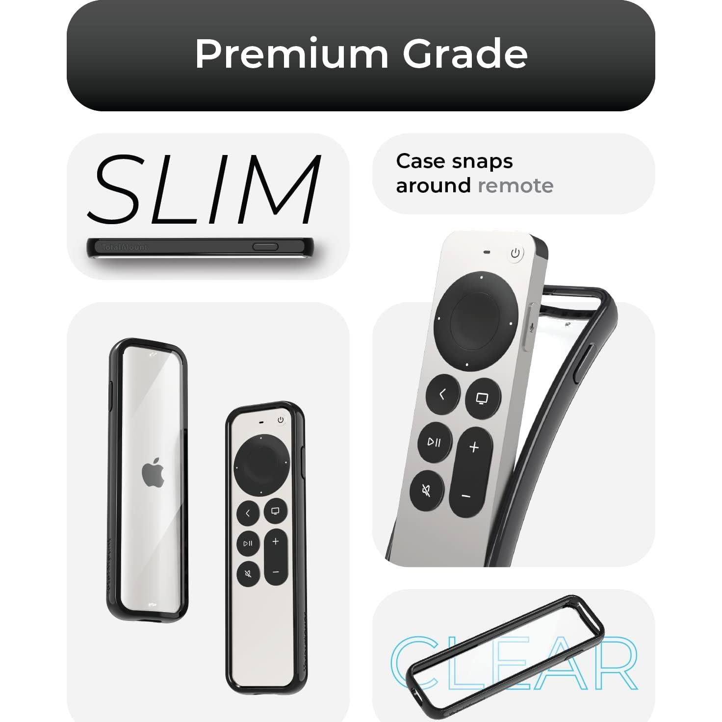 Funda híbrida TotalMount Air Rim para control remoto Apple TV