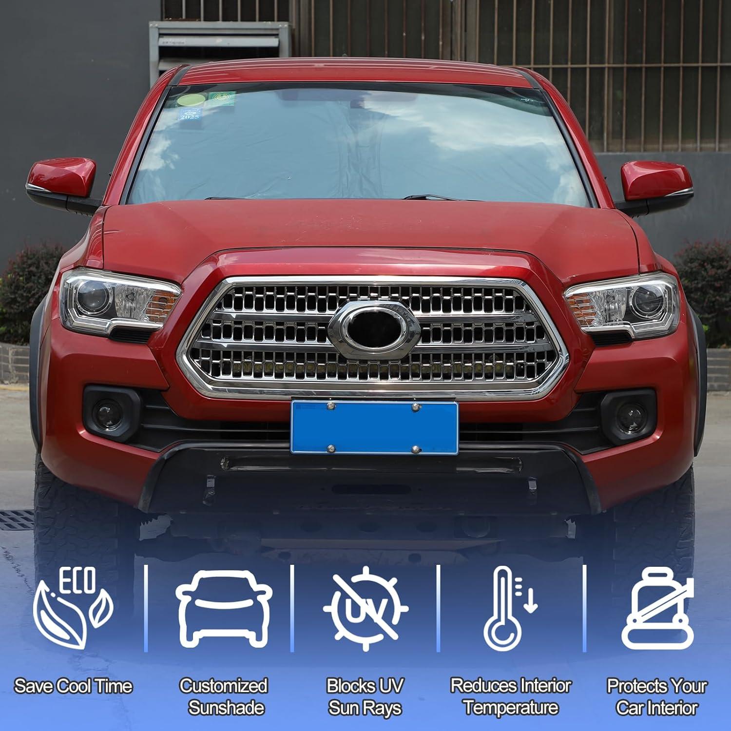 Protector Solar Parabrisas Toyota Tacoma 2006-2024 Qiosreui