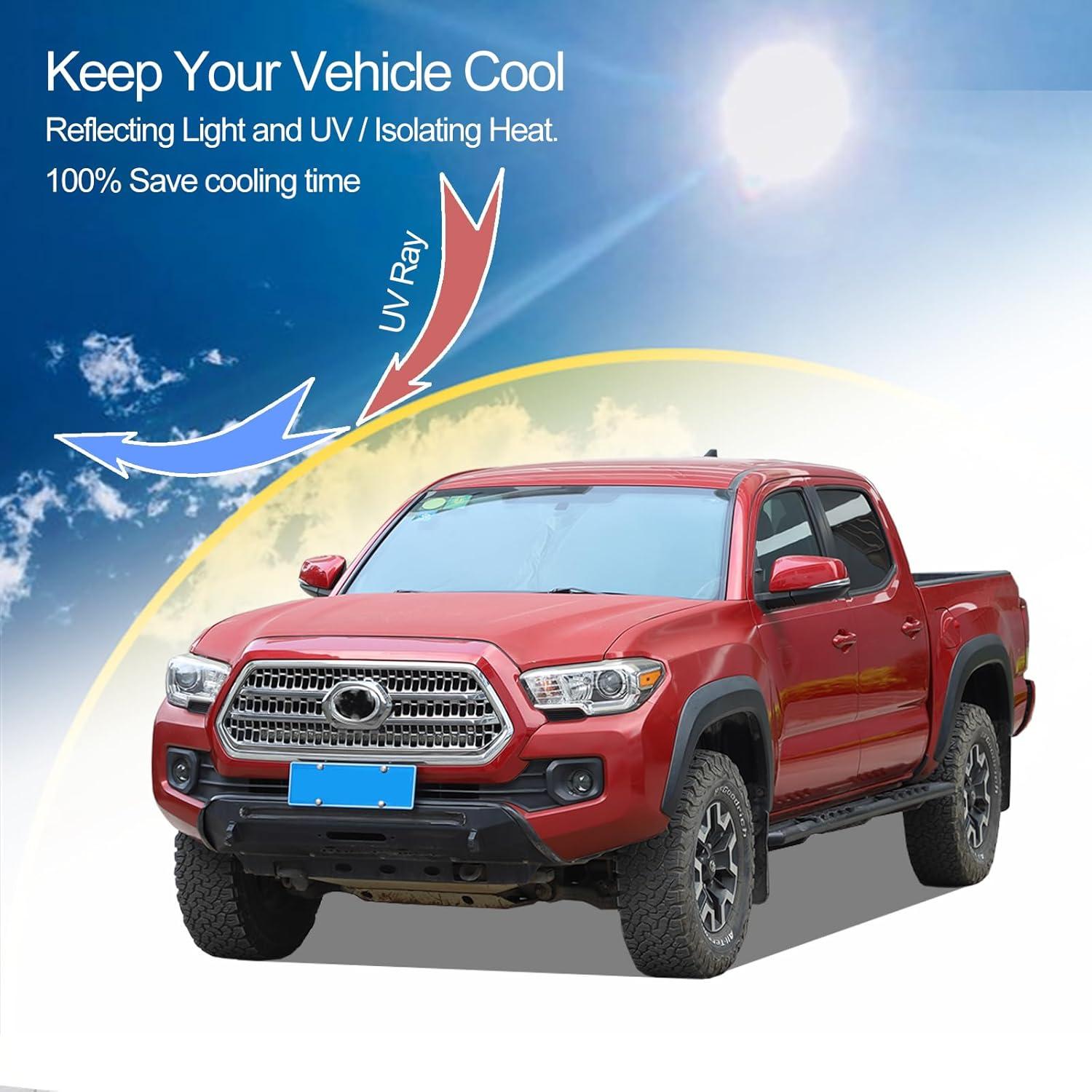 Protector Solar Parabrisas Toyota Tacoma 2006-2024 Qiosreui