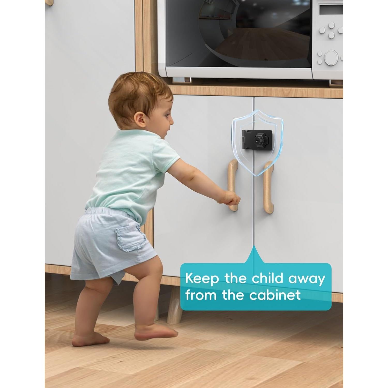 Cerradura de Hasp con Llave I-EASYDWW 6.35 cm - 2 Paquetes