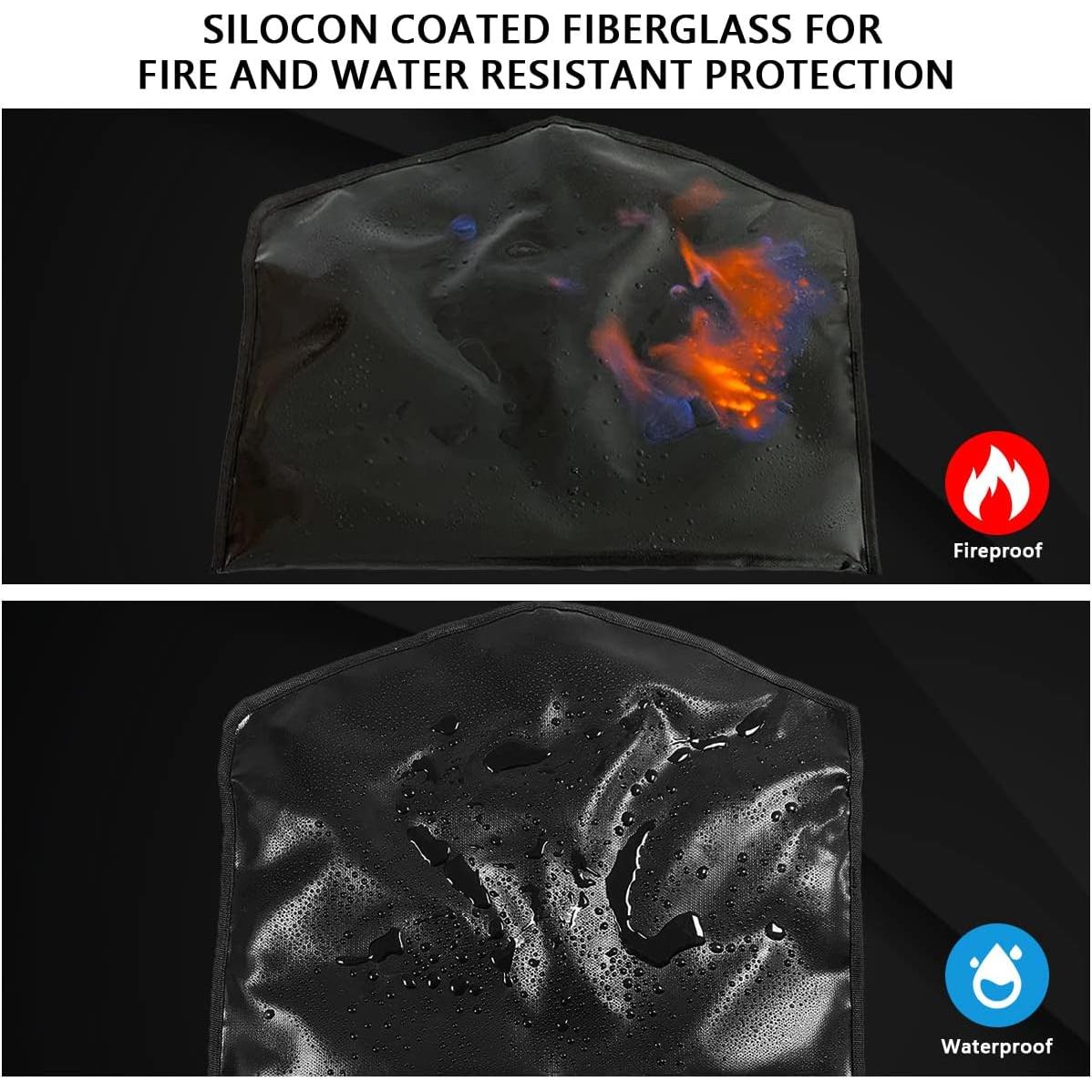 Bolsa de Seguridad JUGREAT a Prueba de Fuego y Agua - 1 Paquete