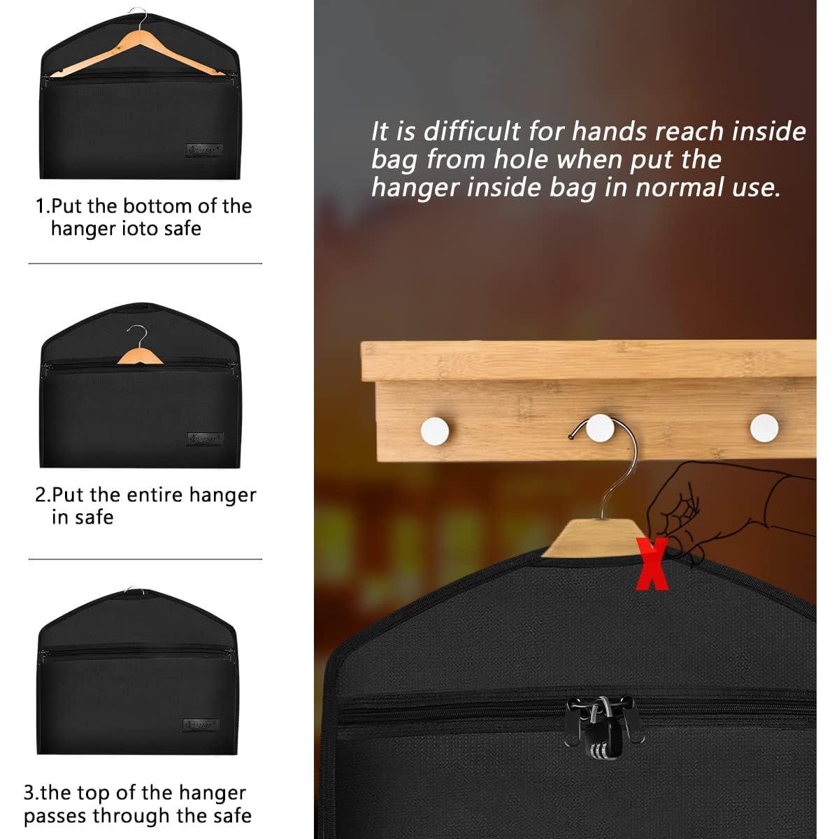 Bolsa de Seguridad JUGREAT a Prueba de Fuego y Agua - 1 Paquete