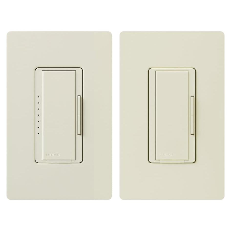Regulador Digital Lutron Maestro LED+ 150W Multi-Lugar Almendra