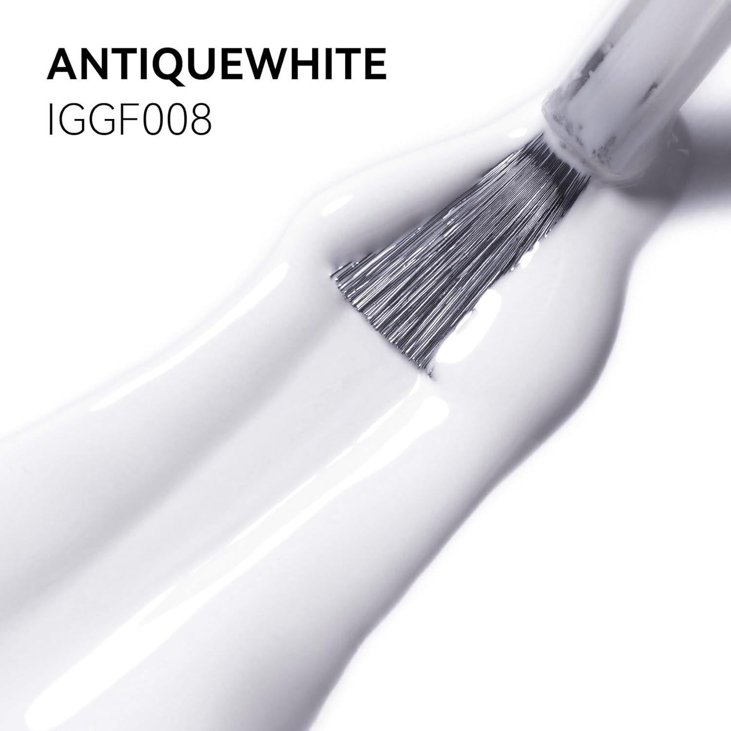 Esmalte de Uñas en Gel MEGIOR Blanco Antiguo 15ml UV