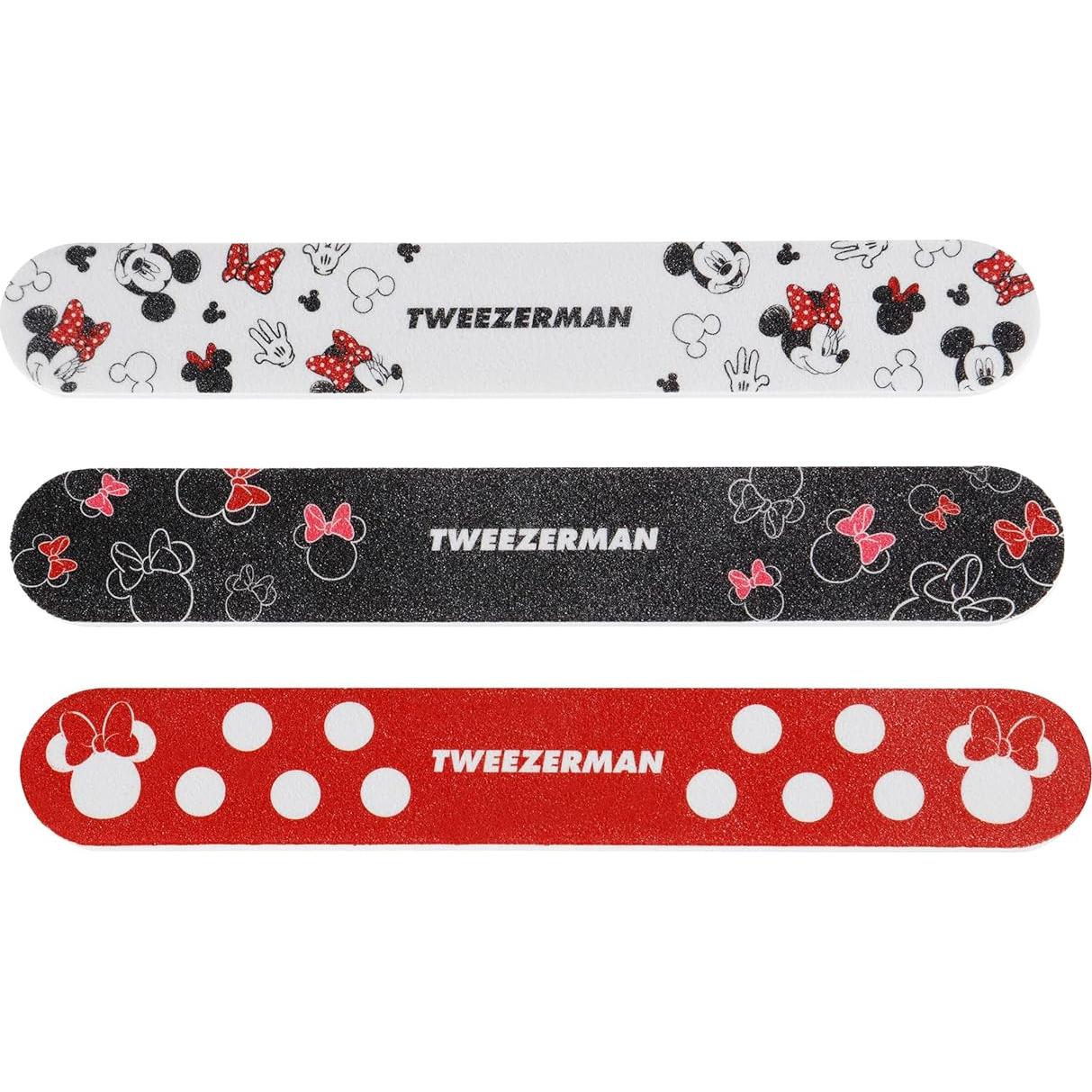 Limas de Uñas Tweezerman Mickey y Minnie Mouse - Paquete de 3