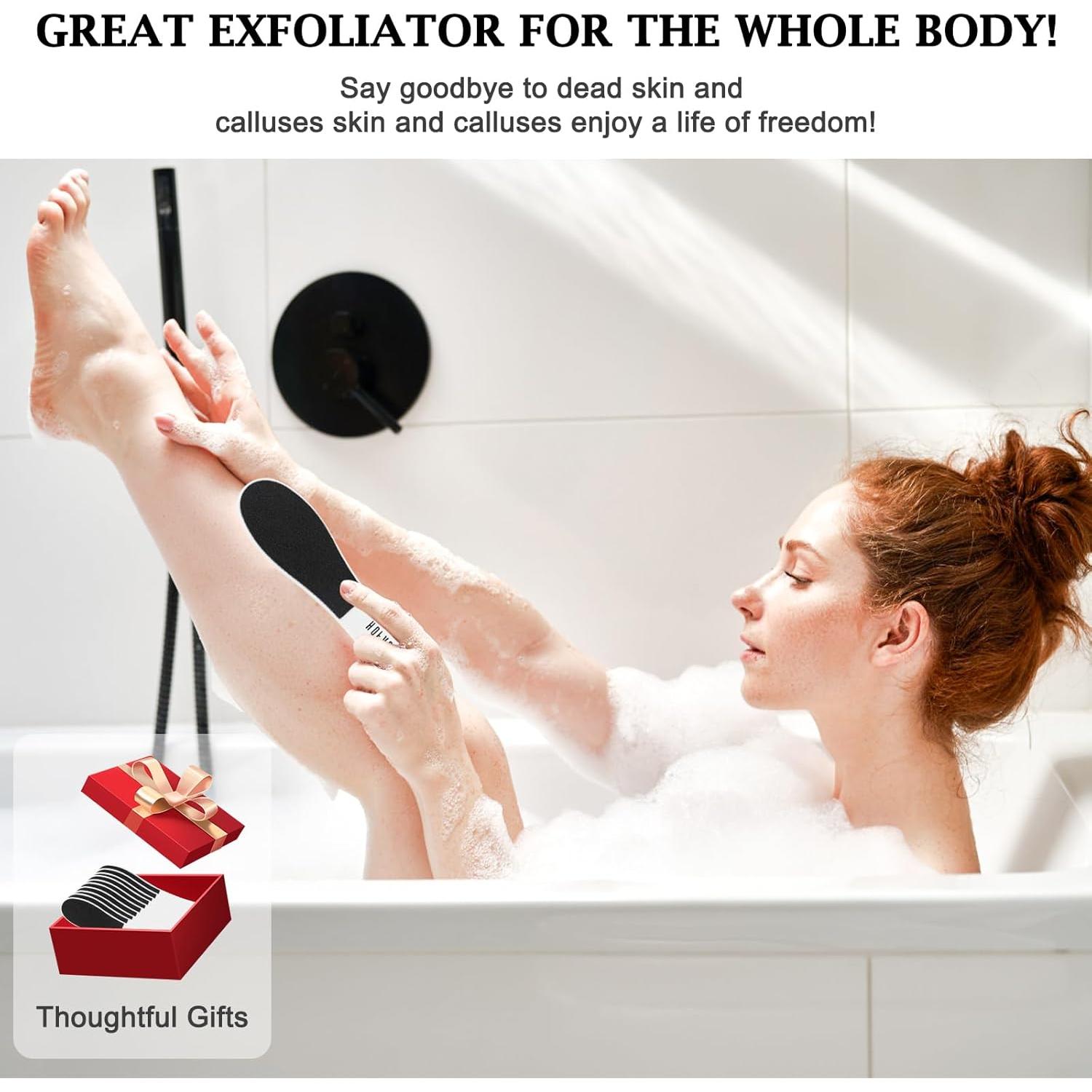 Lima de Pies HOFASON 10 Piezas Exfoliador Profesional Doble Cara