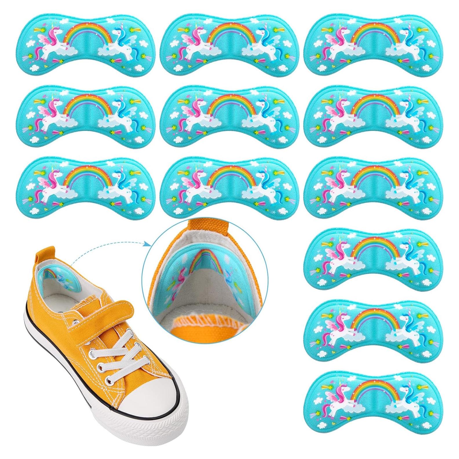 Geyoga 12 Piezas Inserciones para Zapatos Niños Estilo Unicornio