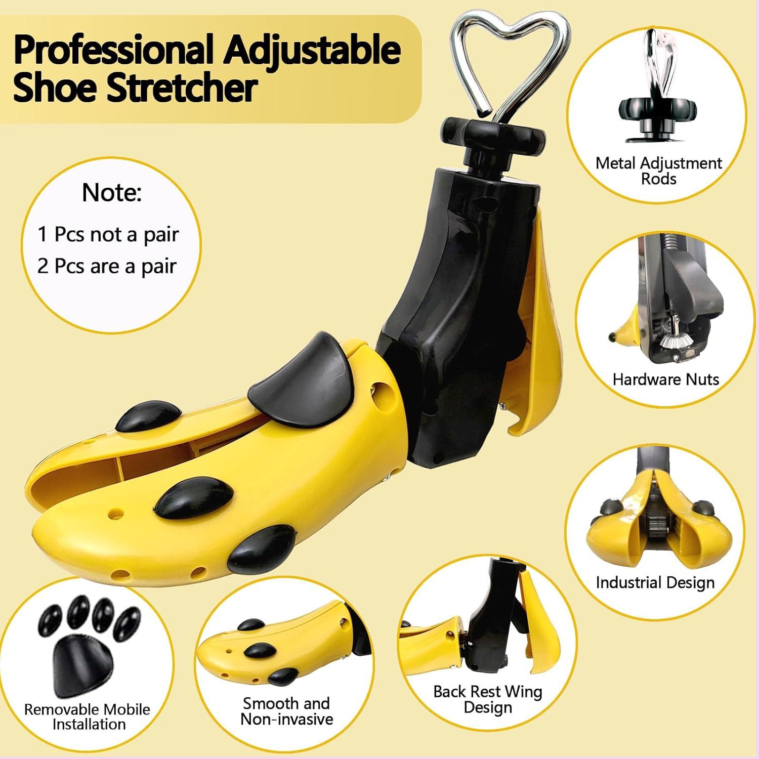 Estirador de Zapatos YUYJME Ajustable para Hombres y Mujeres