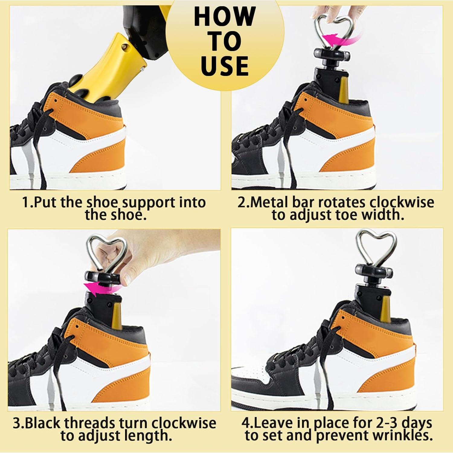 Estirador de Zapatos YUYJME Ajustable para Hombres y Mujeres