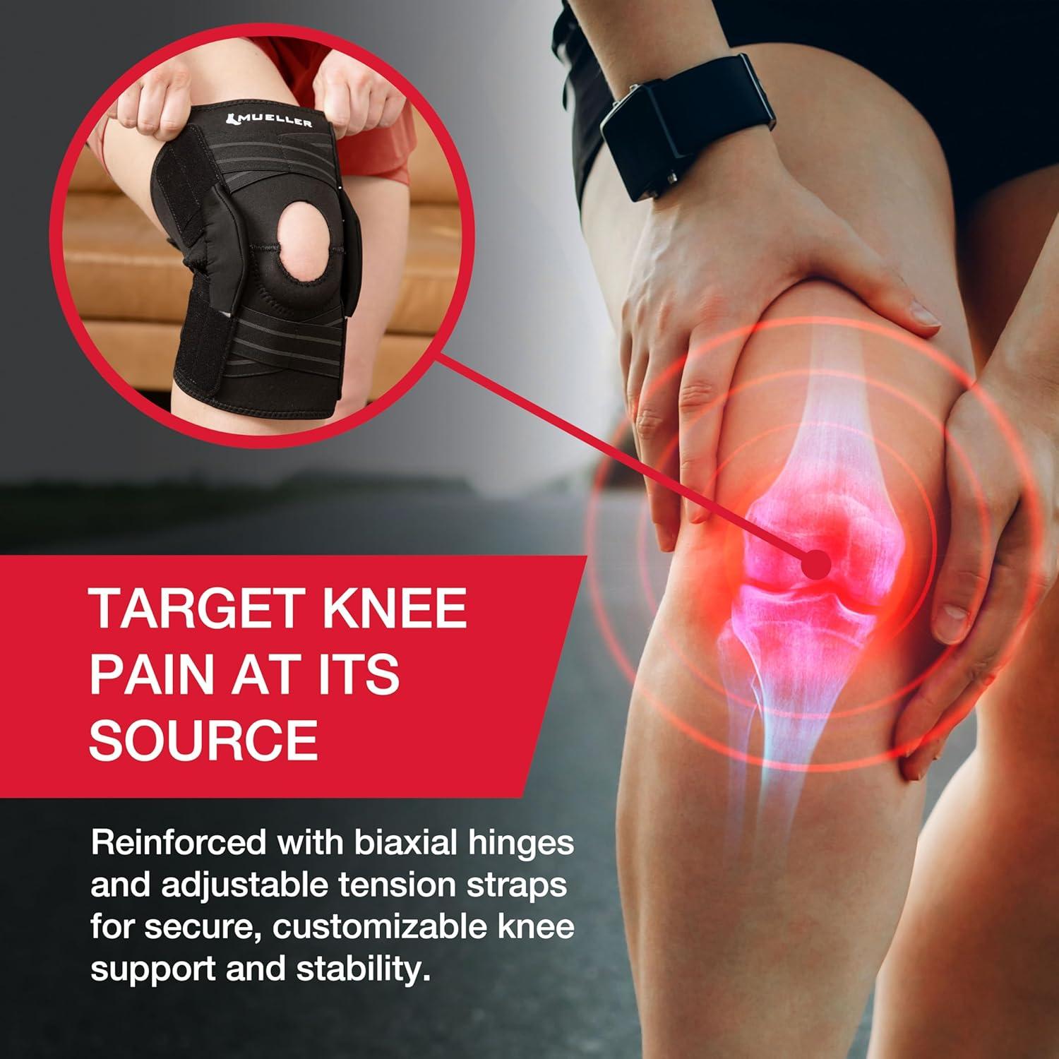 Férula de Rodilla Ajustable Mueller con Bisagras Unisex