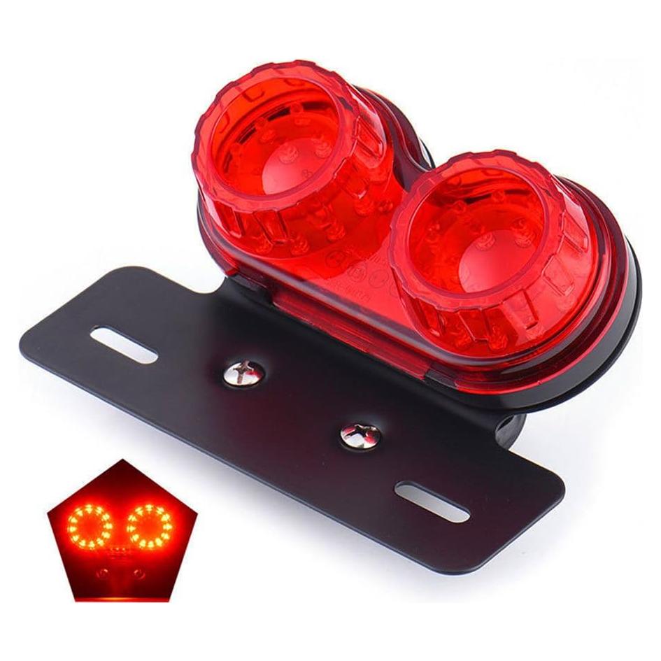 Luz Trasera Motocicleta Anki HappiGo 40W LED Rojo Integrada