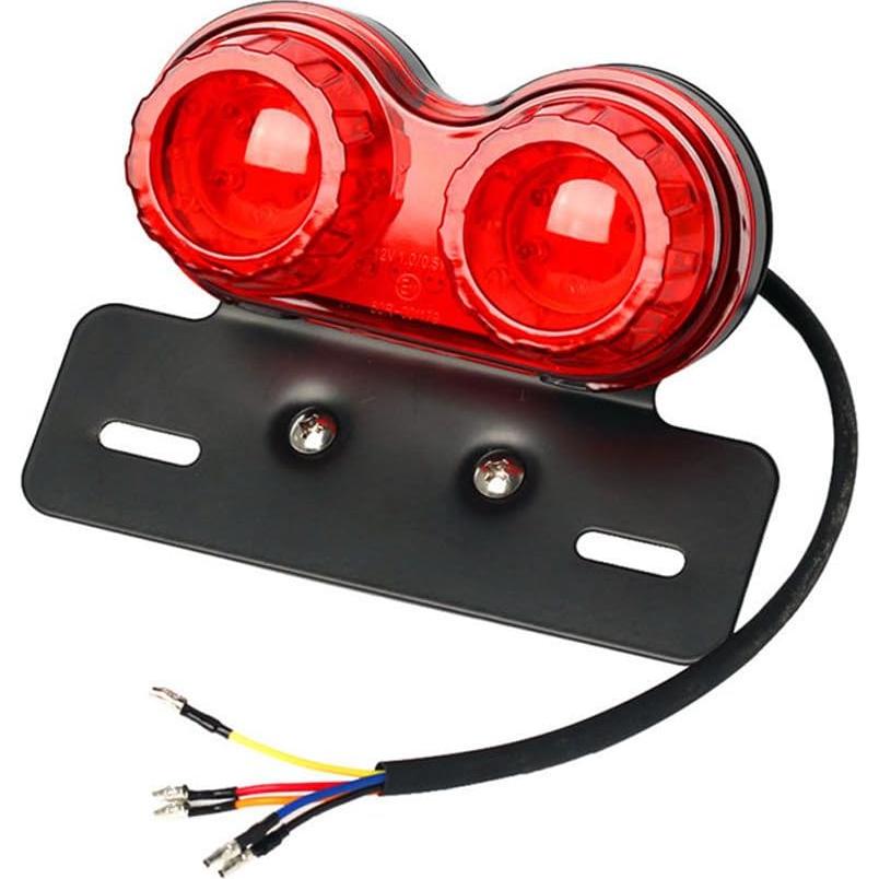 Luz Trasera Motocicleta Anki HappiGo 40W LED Rojo Integrada