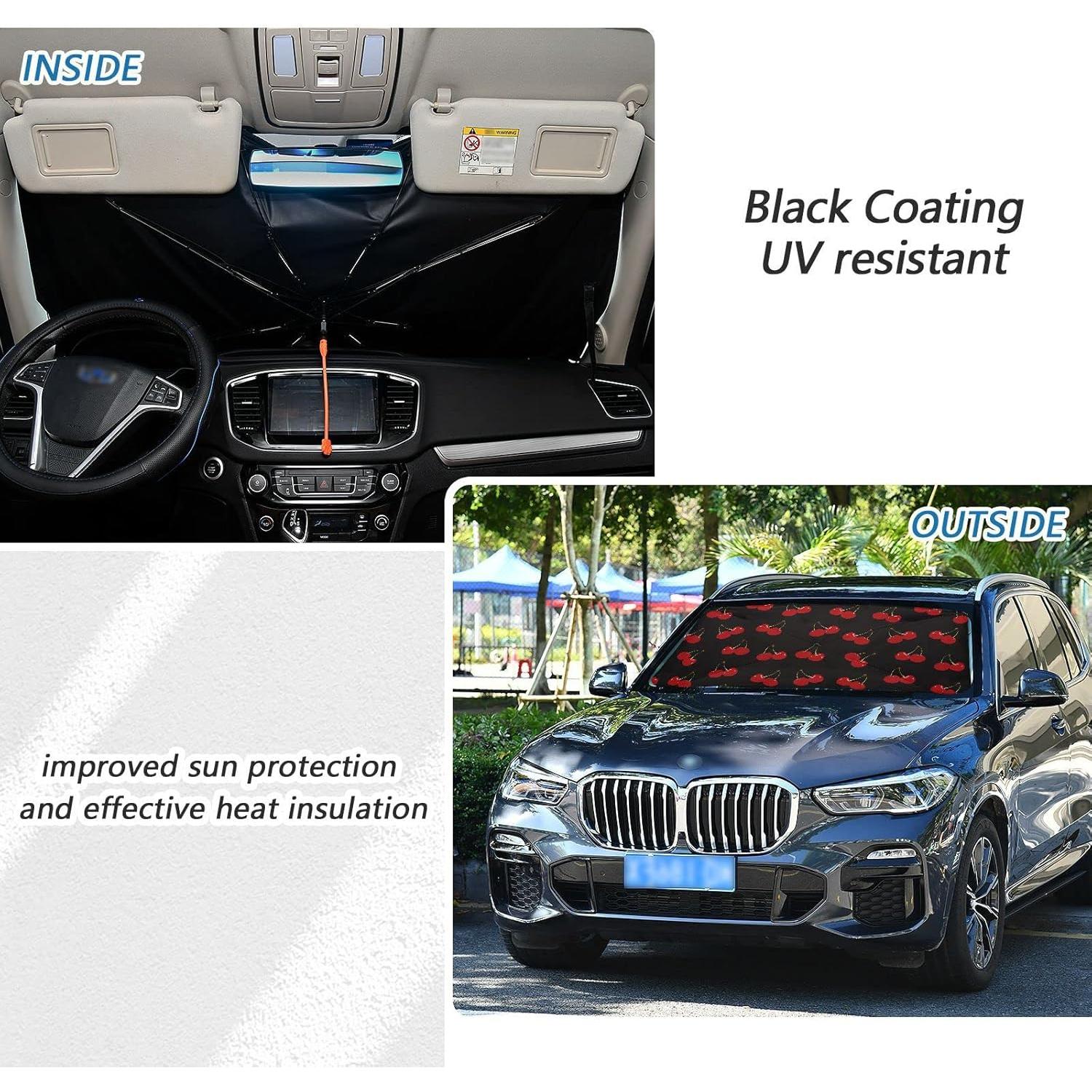 Sombrilla de Parabrisas Oarencol Plegable 139.7x69.85cm UV