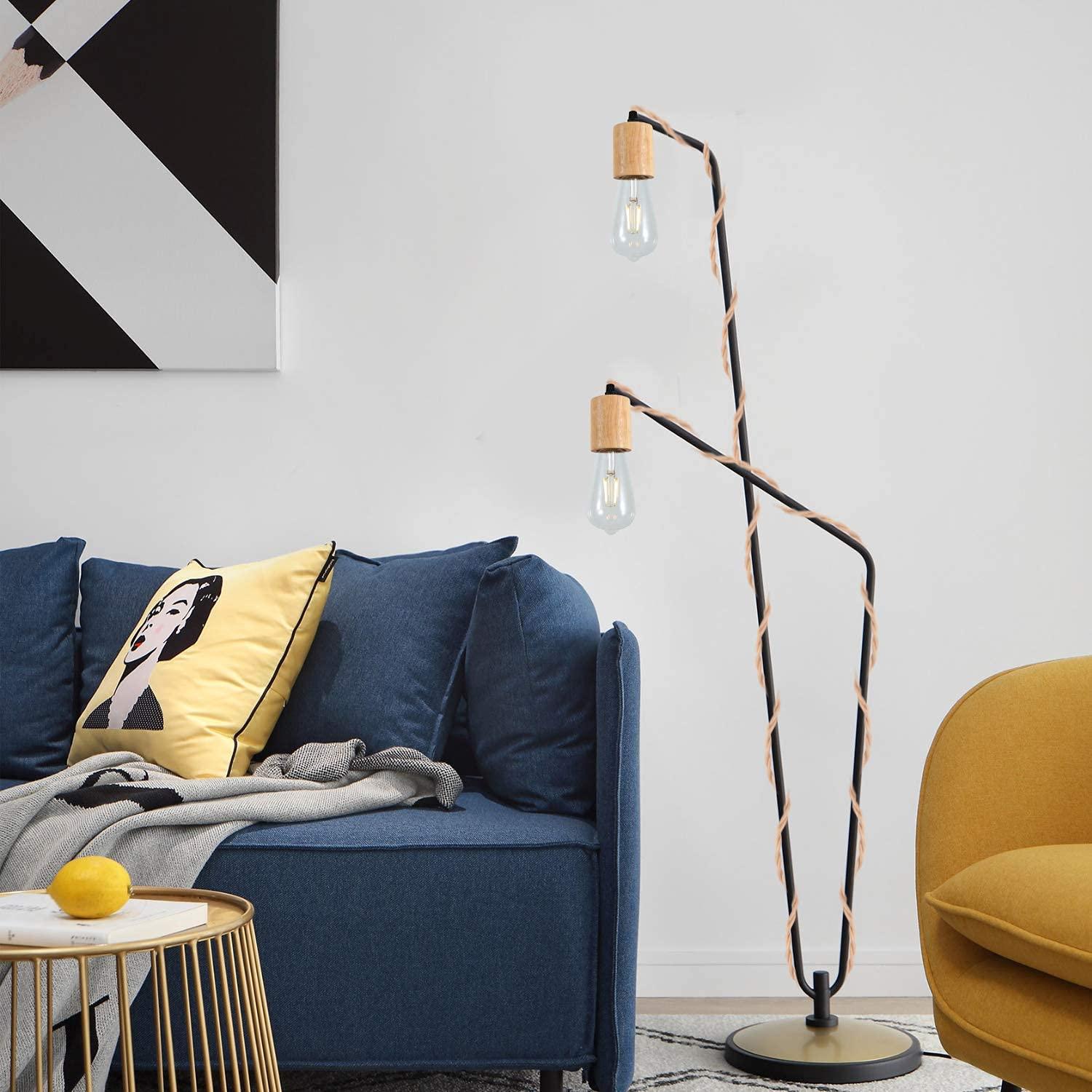 Kit de luz colgante vintage Arturesthome 1.52m E26/E27 con interruptor