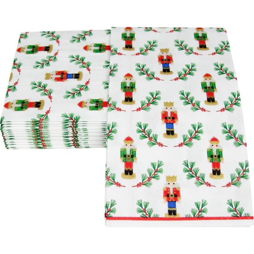 Servilletas de Invitado Caspari - 15 Unidades, Ecológicas