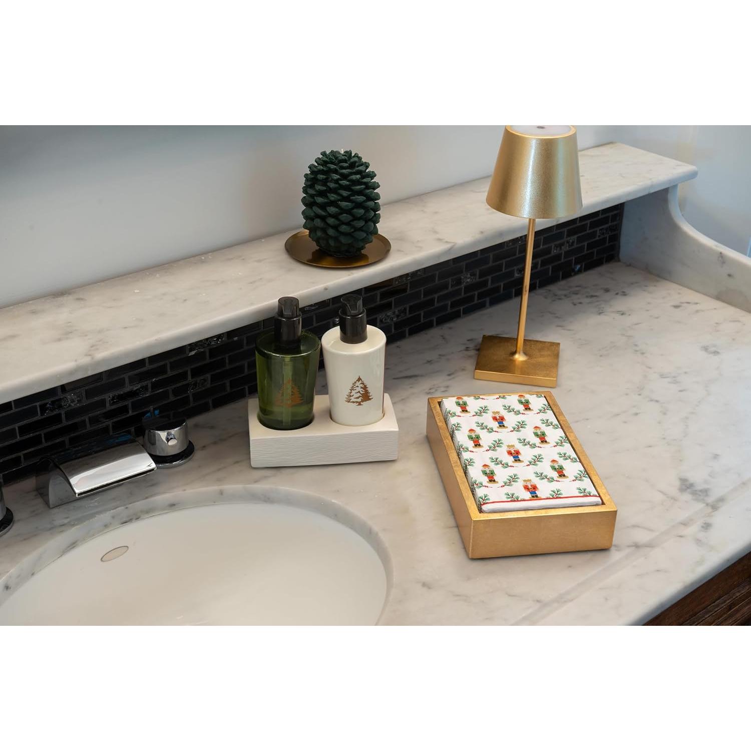 Servilletas de Invitado Caspari - 15 Unidades, Ecológicas