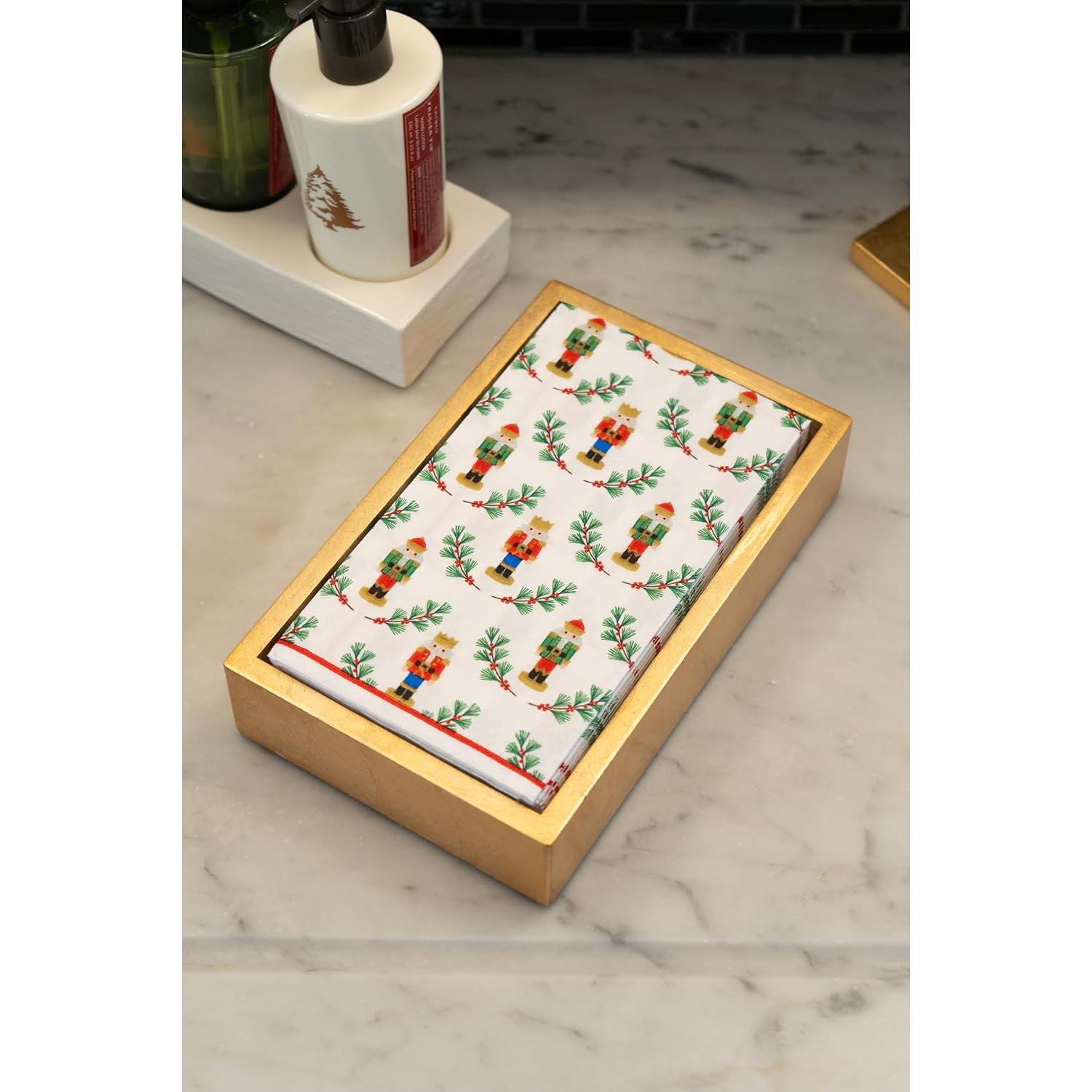 Servilletas de Invitado Caspari - 15 Unidades, Ecológicas