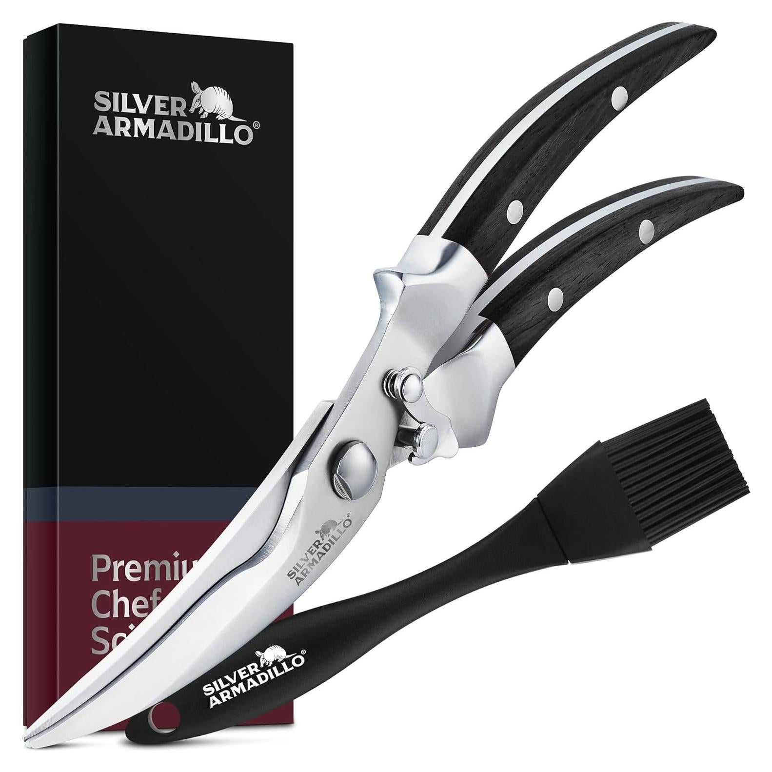 Tijeras de Cocina Silver Armadillo de Acero Inoxidable 20.6 cm