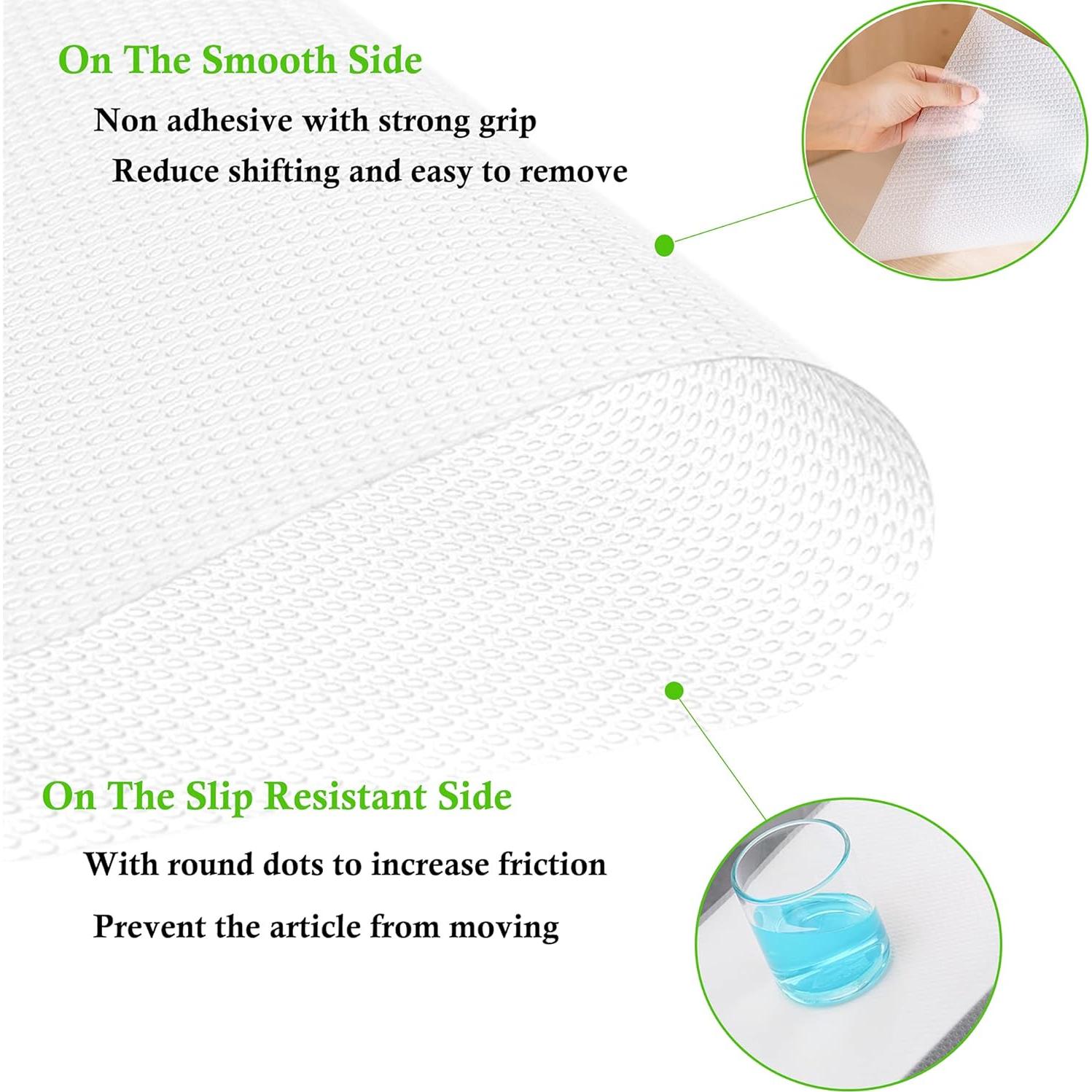 Forro de estantería GMSWEET 10" x 6.1m antideslizante lavable