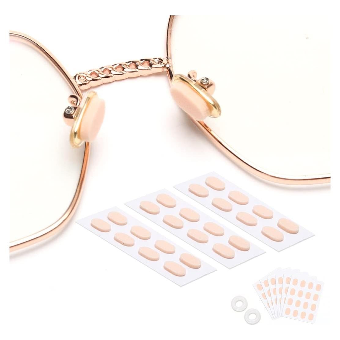 48 Pares Almohadillas Nasales Espuma Suave iGeyzoe Color Nude