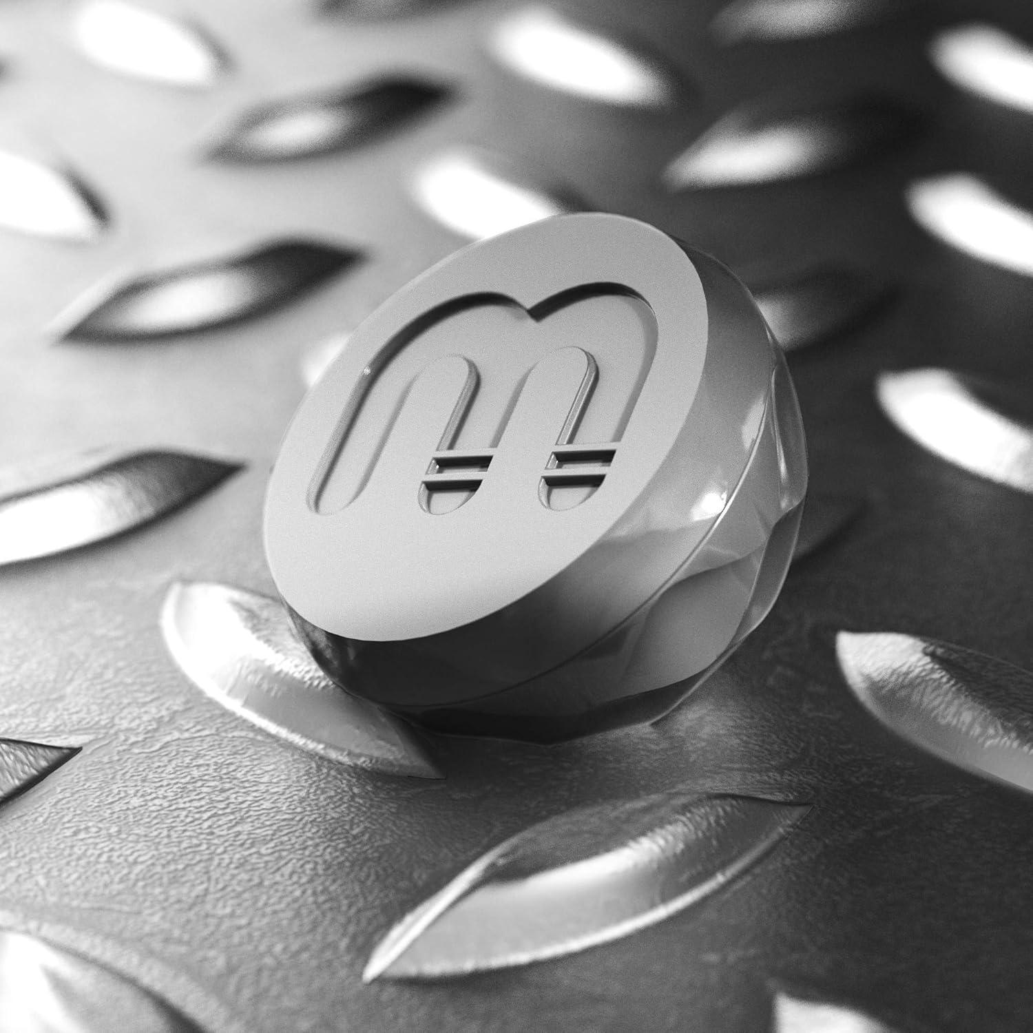 Camisetas Magnéticas Magnetuck para Hombres - Gris Gunmetal