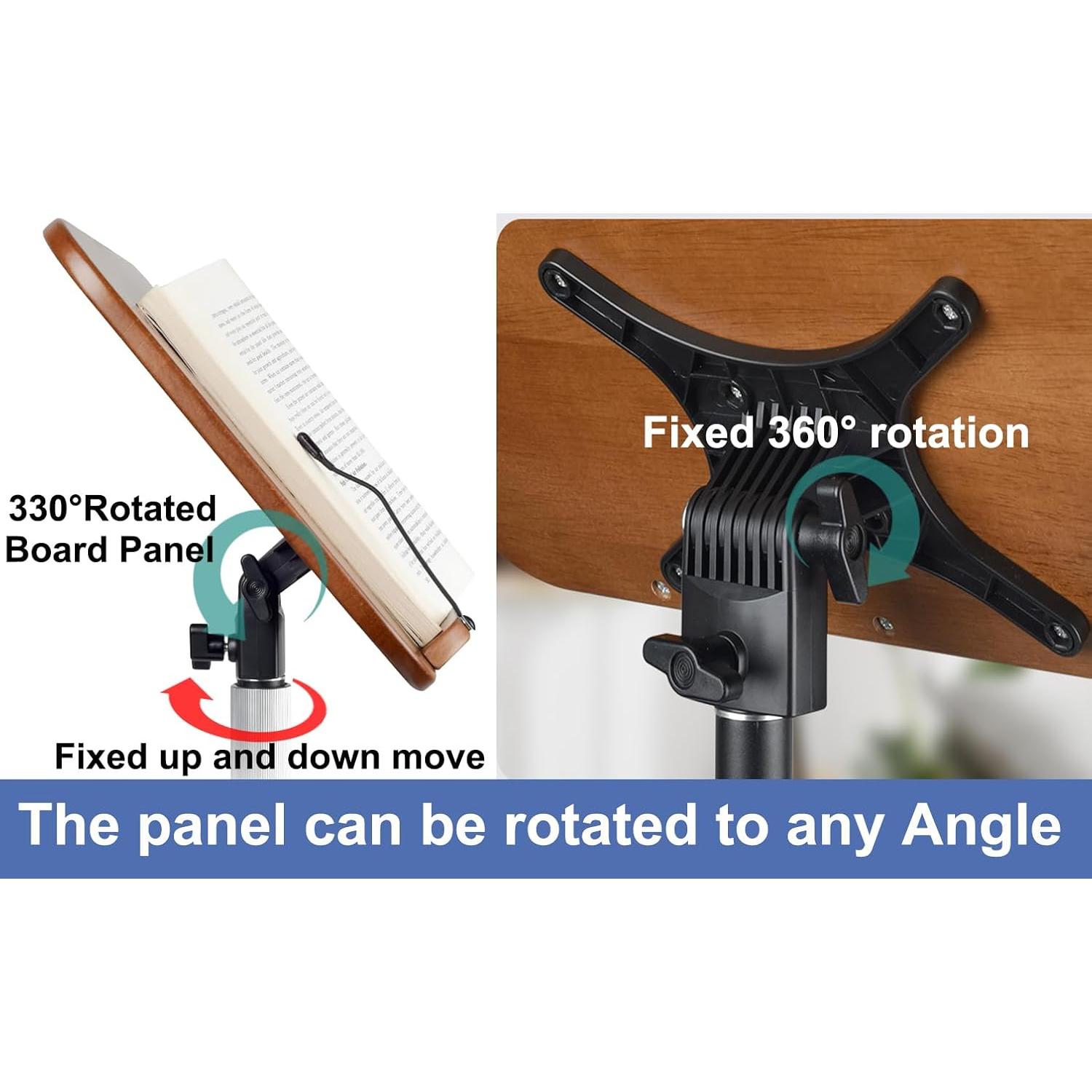 Soporte de Libro Ajustable Hocoder - Altura 50.8 a 170.2 cm