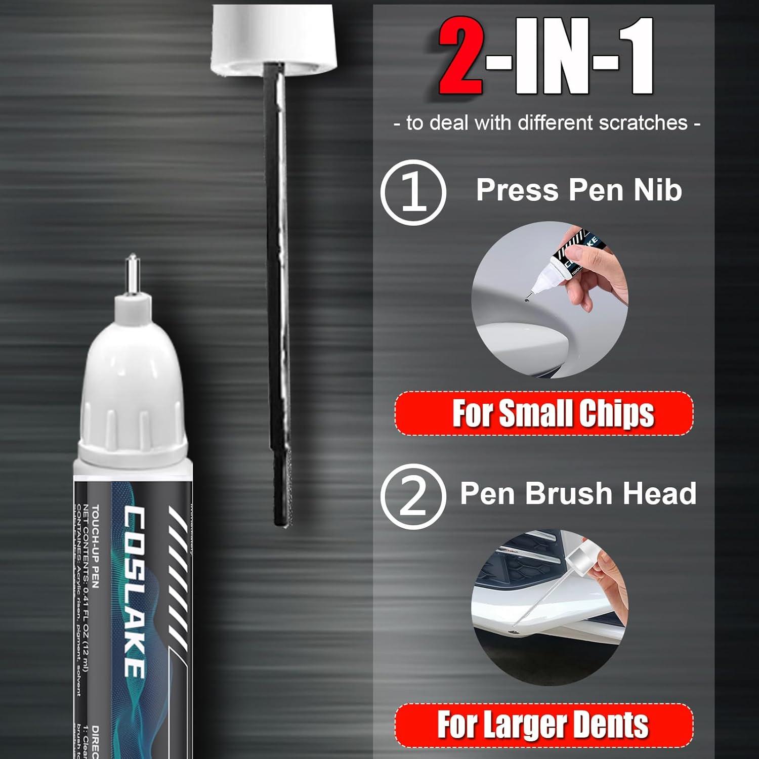 Pintura de Retoque COSLAKE Negro Super (KH3) 12 ml para Nissan