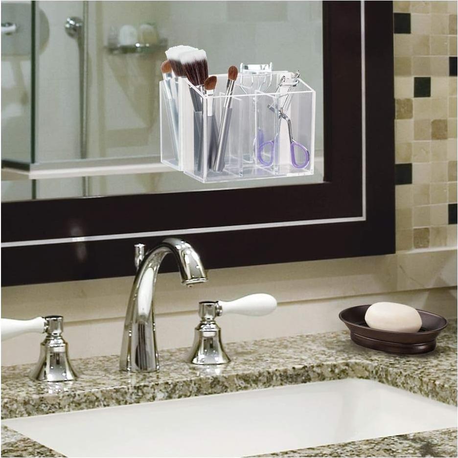 Plato de Jabón InterDesign York de Acero Bronce 9.83x13.97 cm