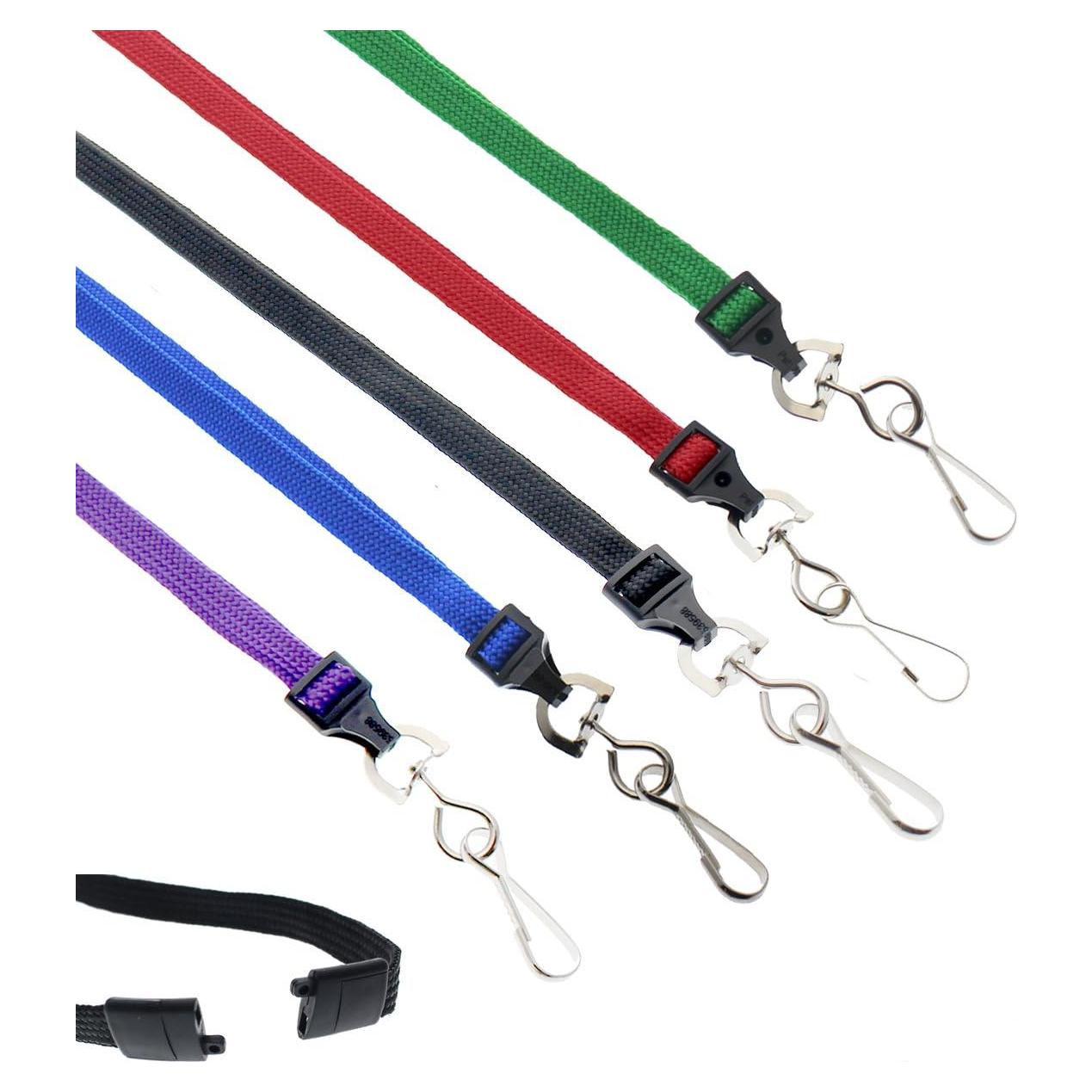 Paquete de 25 Lanyards Premium Specialist ID - 91 cm, Gancho Giratorio