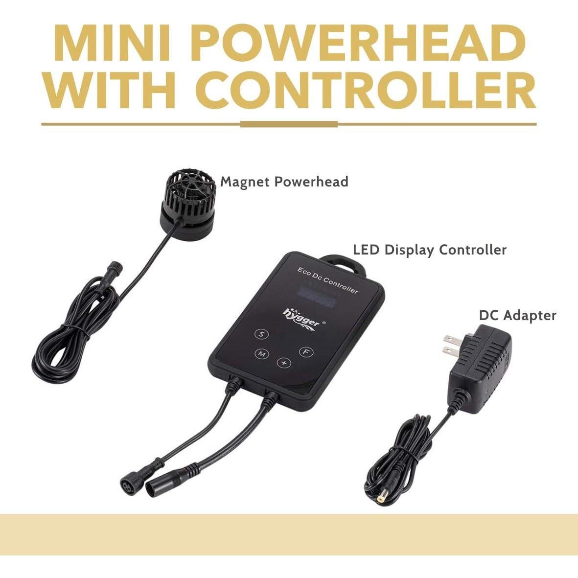 Generador de Olas Hygger Mini 1600 GPH para Acuarios