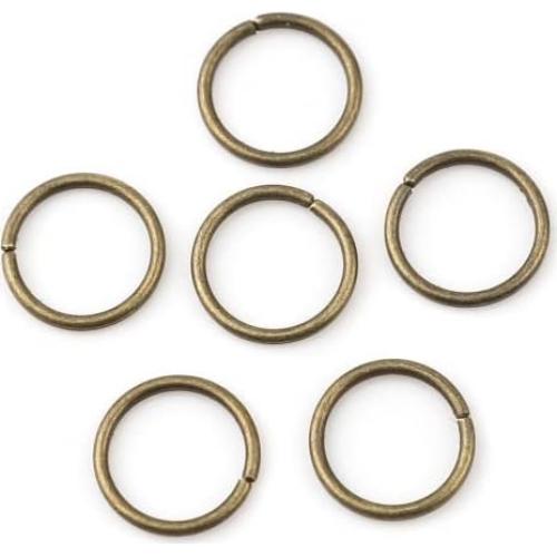 200 Anillas de Salto Bronce Antiguo HDSupplies 3mm 0.5mm