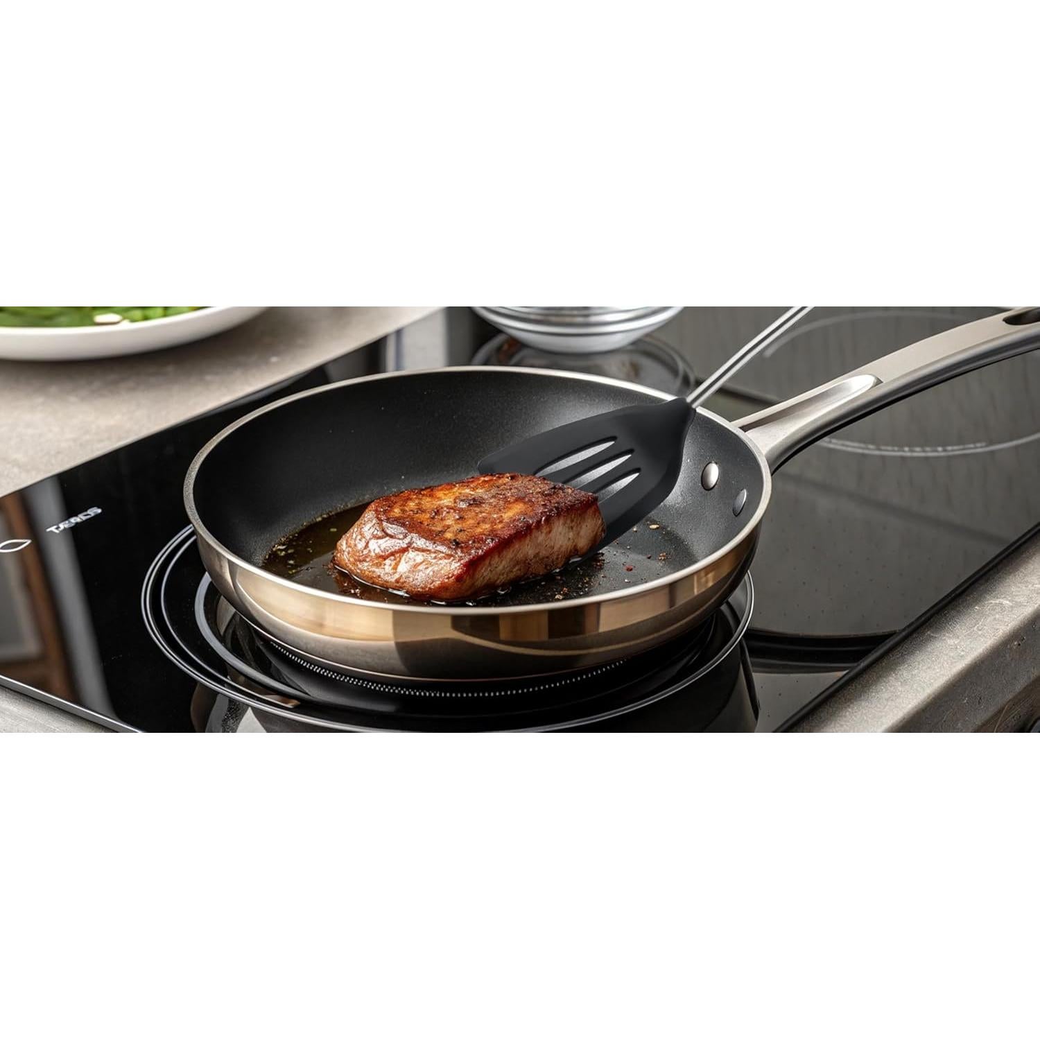 Juego de Espátulas de Silicona FJNATINH 2PCS - Antiadherentes