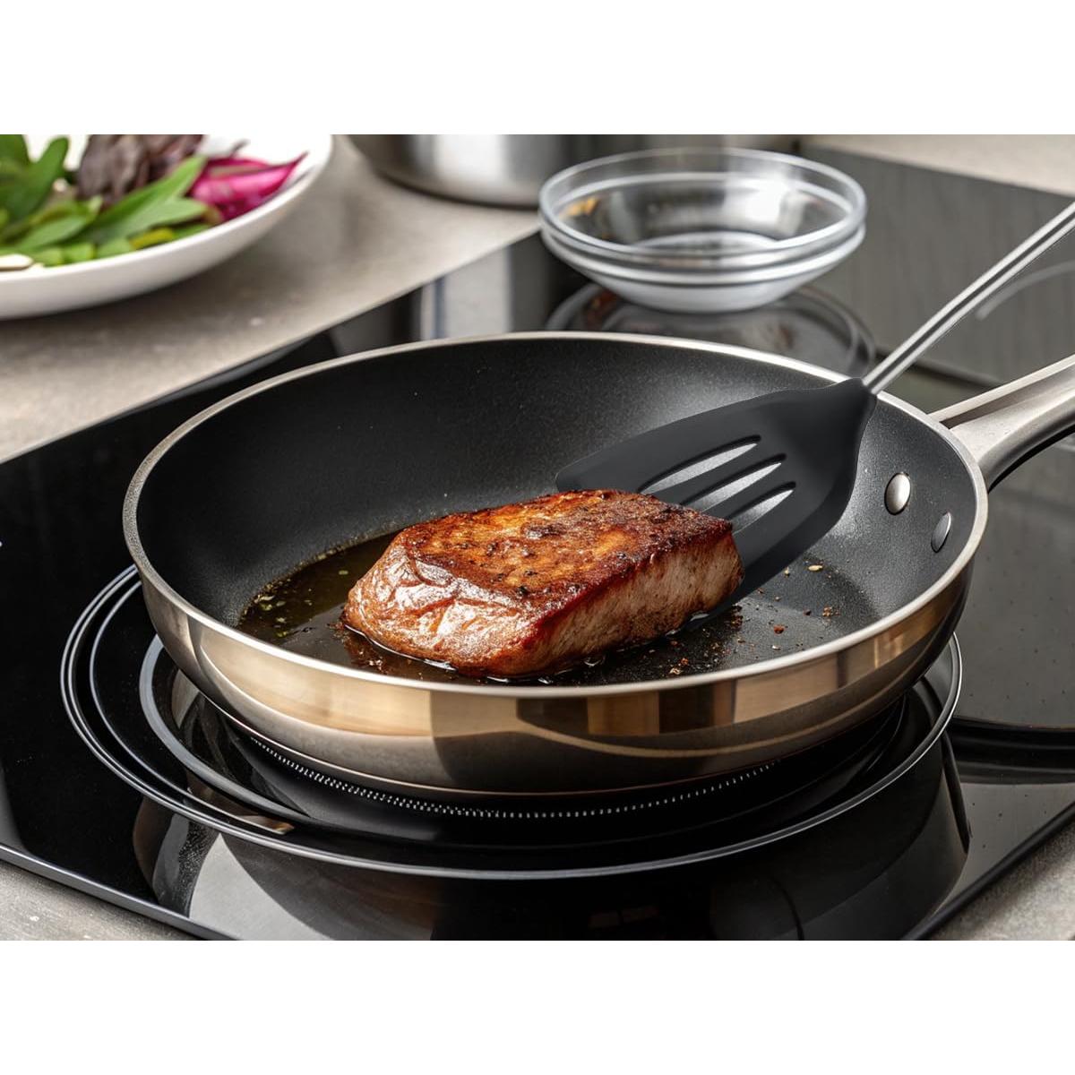 Juego de Espátulas de Silicona FJNATINH 2PCS - Antiadherentes