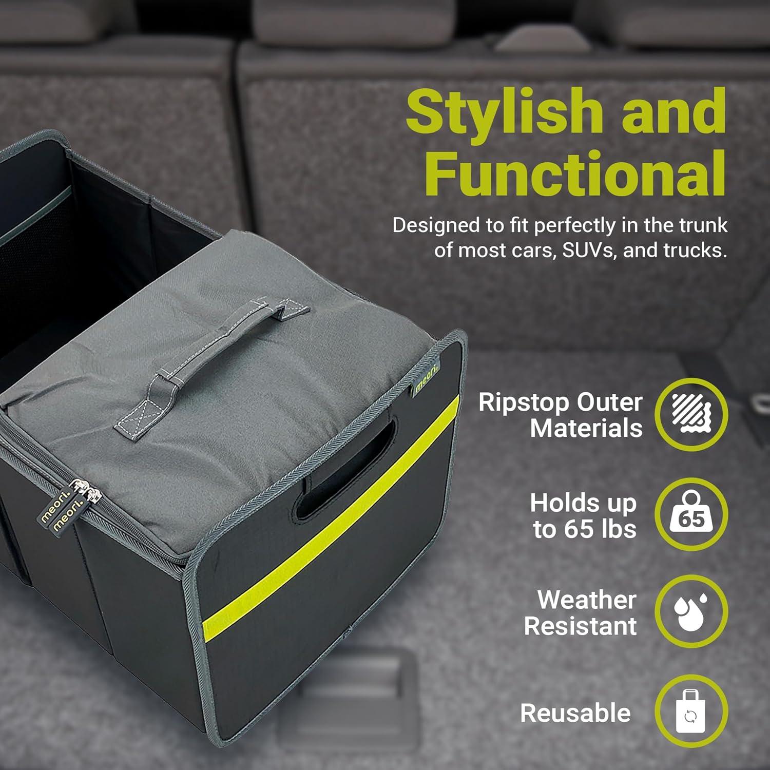 Organizador de Maletero Plegable meori con Enfriador 29kg